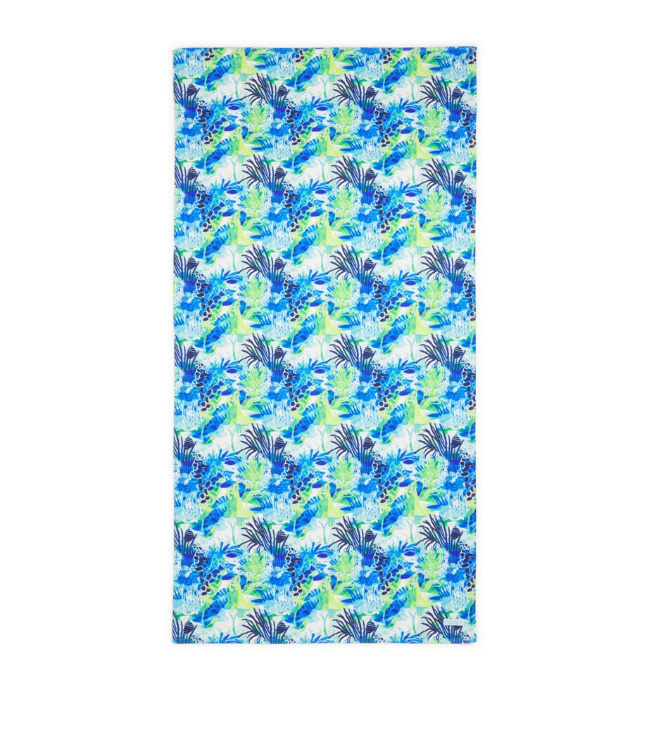 Aquatic Print Beach Towel (70cm x 140cm) AQUATIC Image 1
