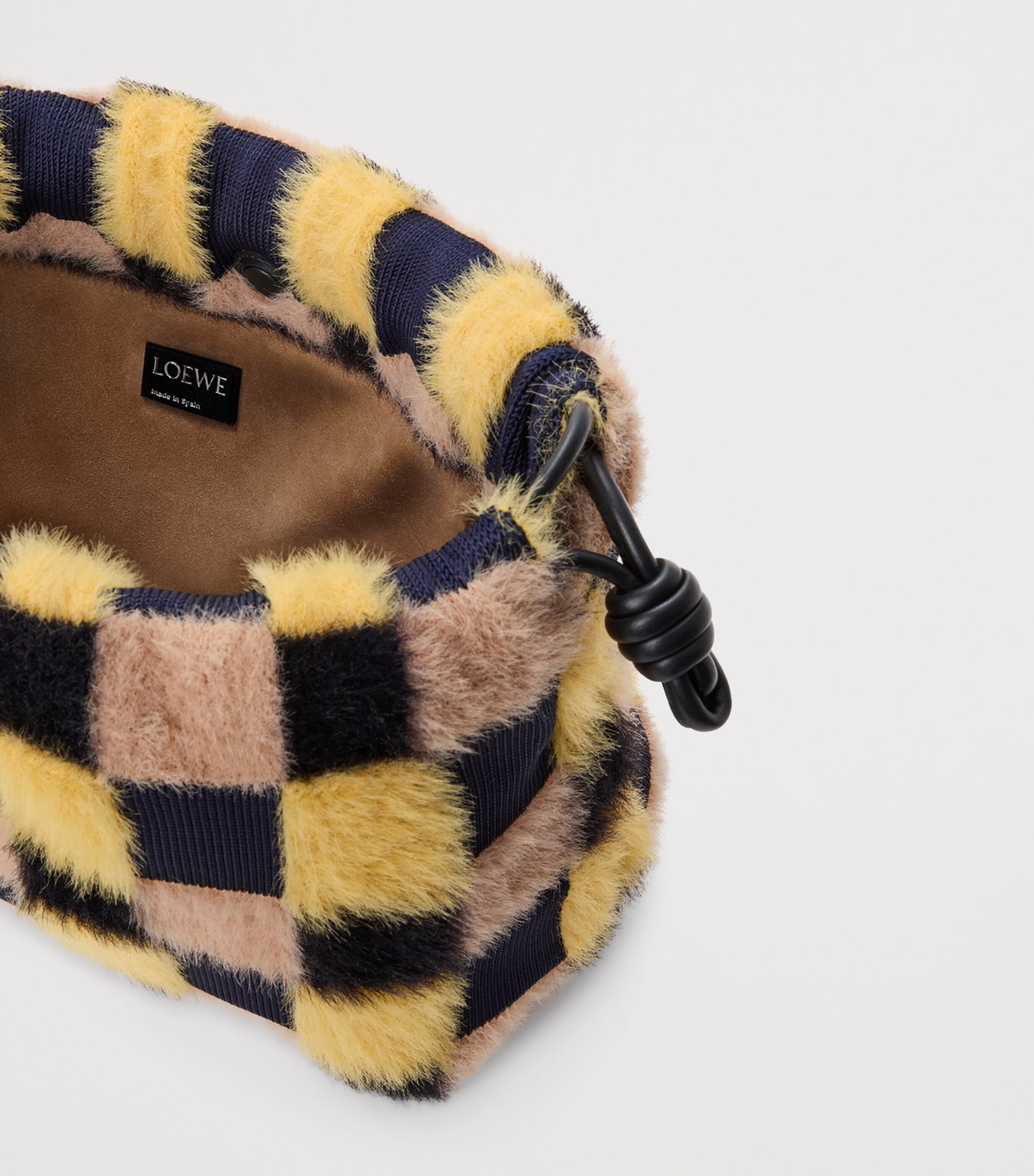 Medium Check Flamenco Shoulder Bag MULTICOLOR DEEP NAVY Image 7