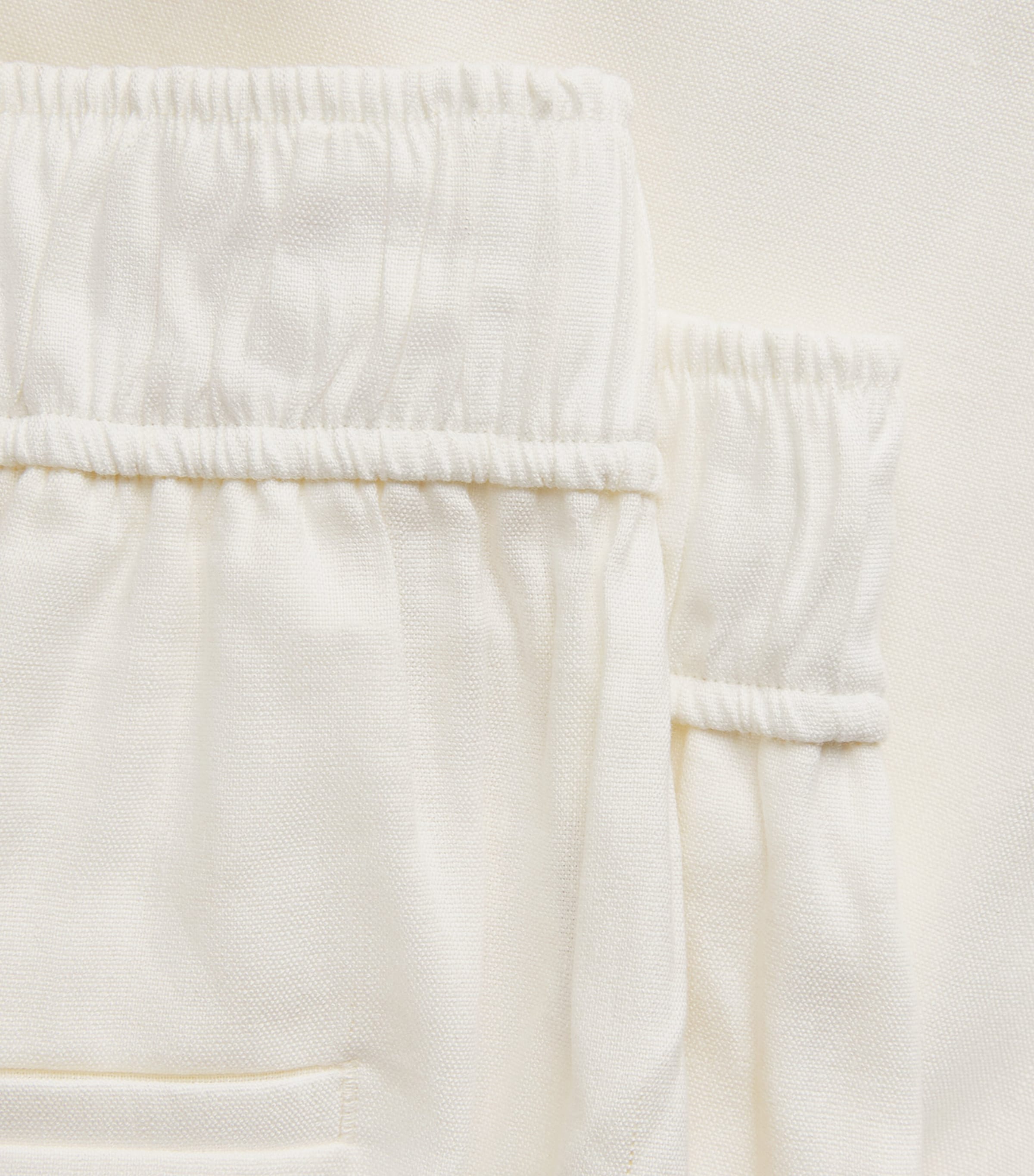 CAMILLA AND MARC Womens Linen-Blend Chara Wide-Leg Trousers Cream Mcrm Image 6