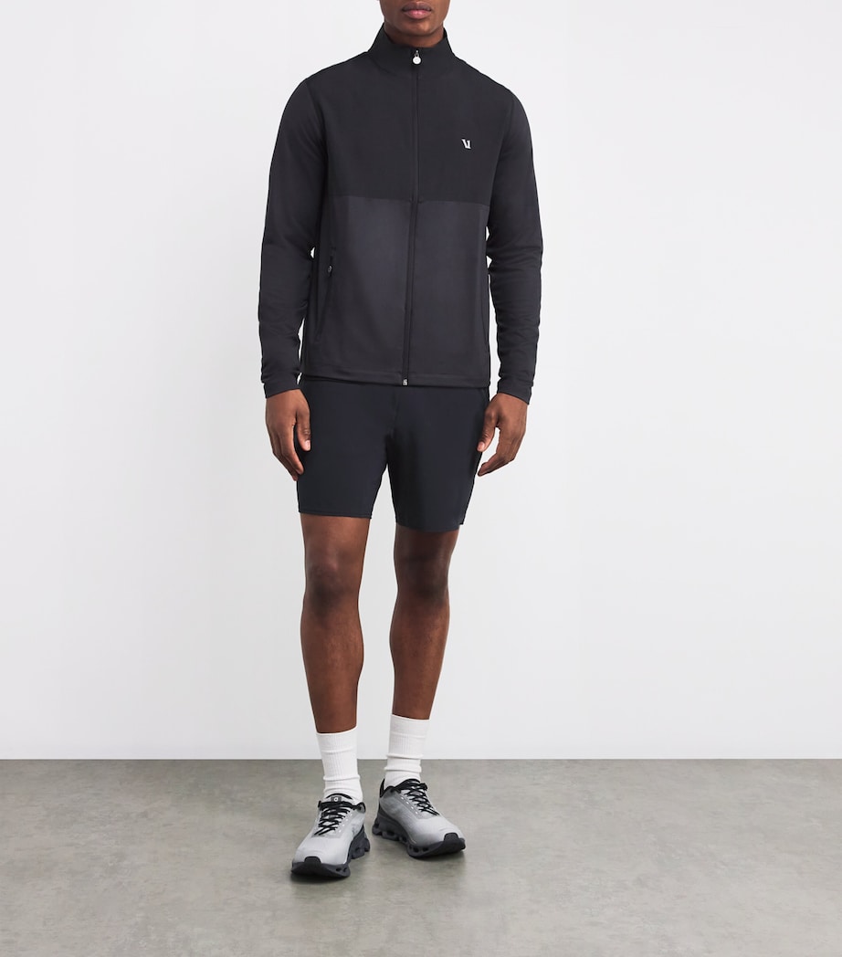 VUORI Mens Sunday Element Track Jacket Black Image 2
