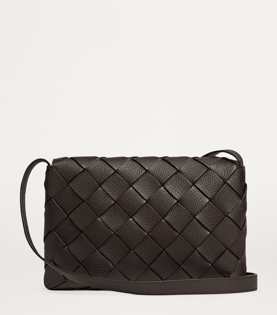 Large Leather Diago Cross-Body Bag 2145 Image 3