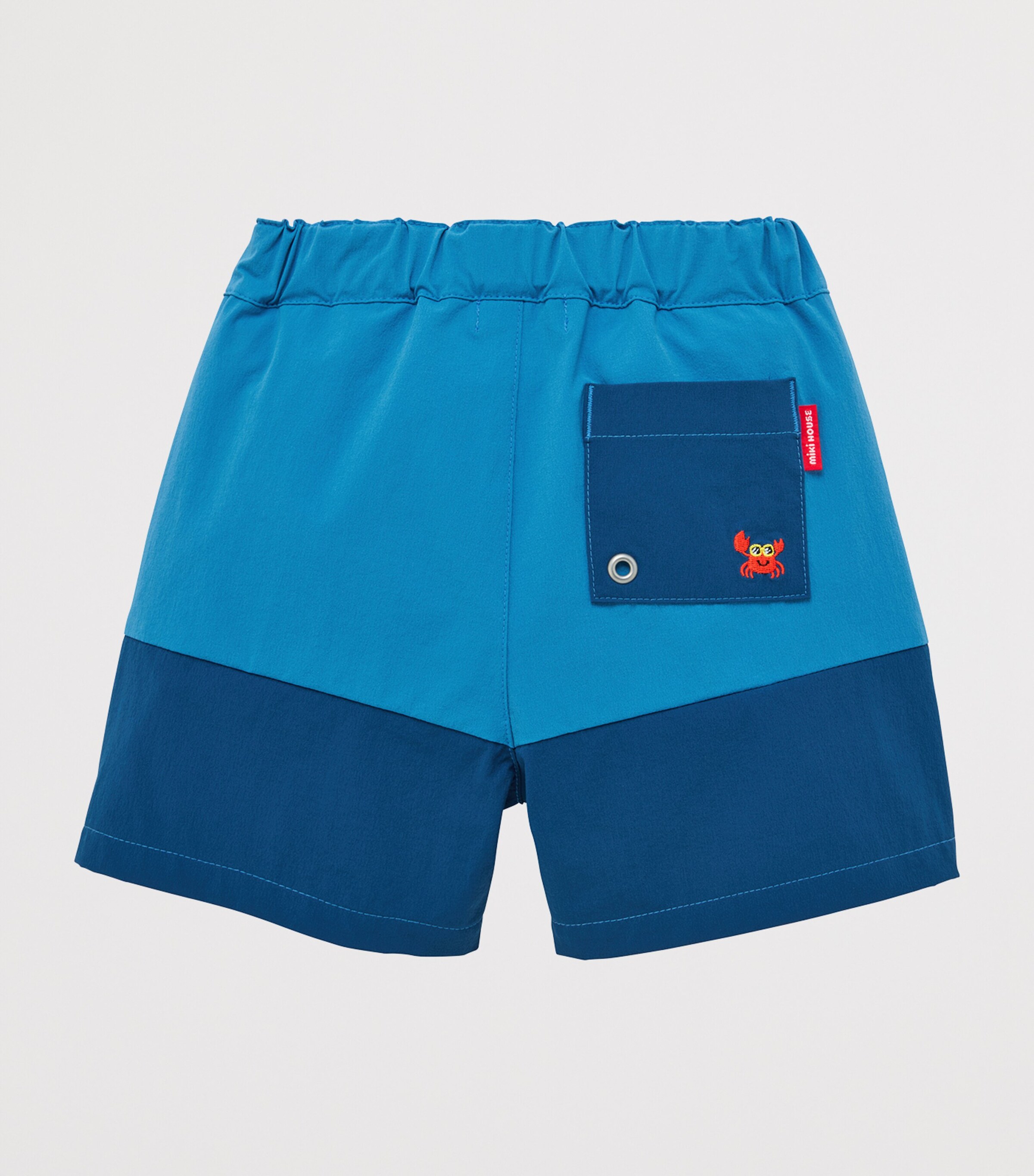 Miki House Logo Patch Shorts (2-4 Years) Image 2