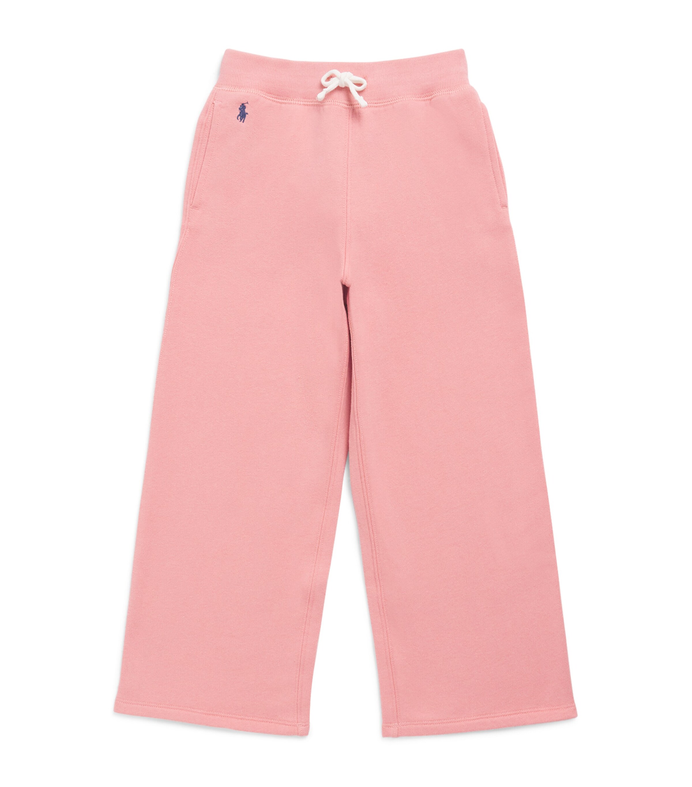 Ralph Lauren Kids Jersey Drawstring Sweatpants (7-14 Years) Faded Peony Image 1