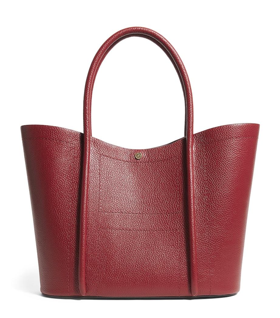 Leather Rope Tote Bag BURGUNDY Image 1