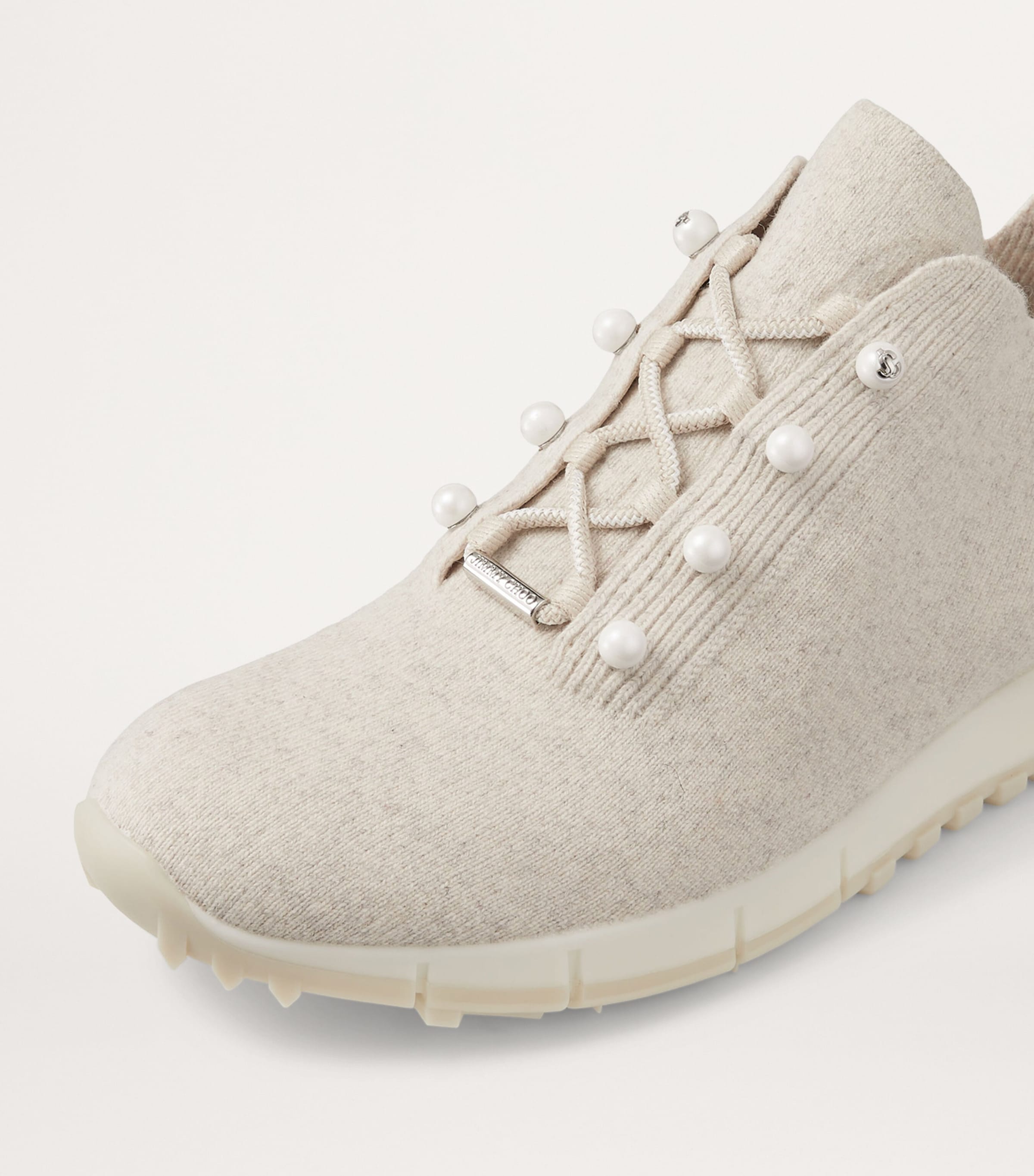 Jimmy Choo Embellished Veles Sneakers | Harrods US