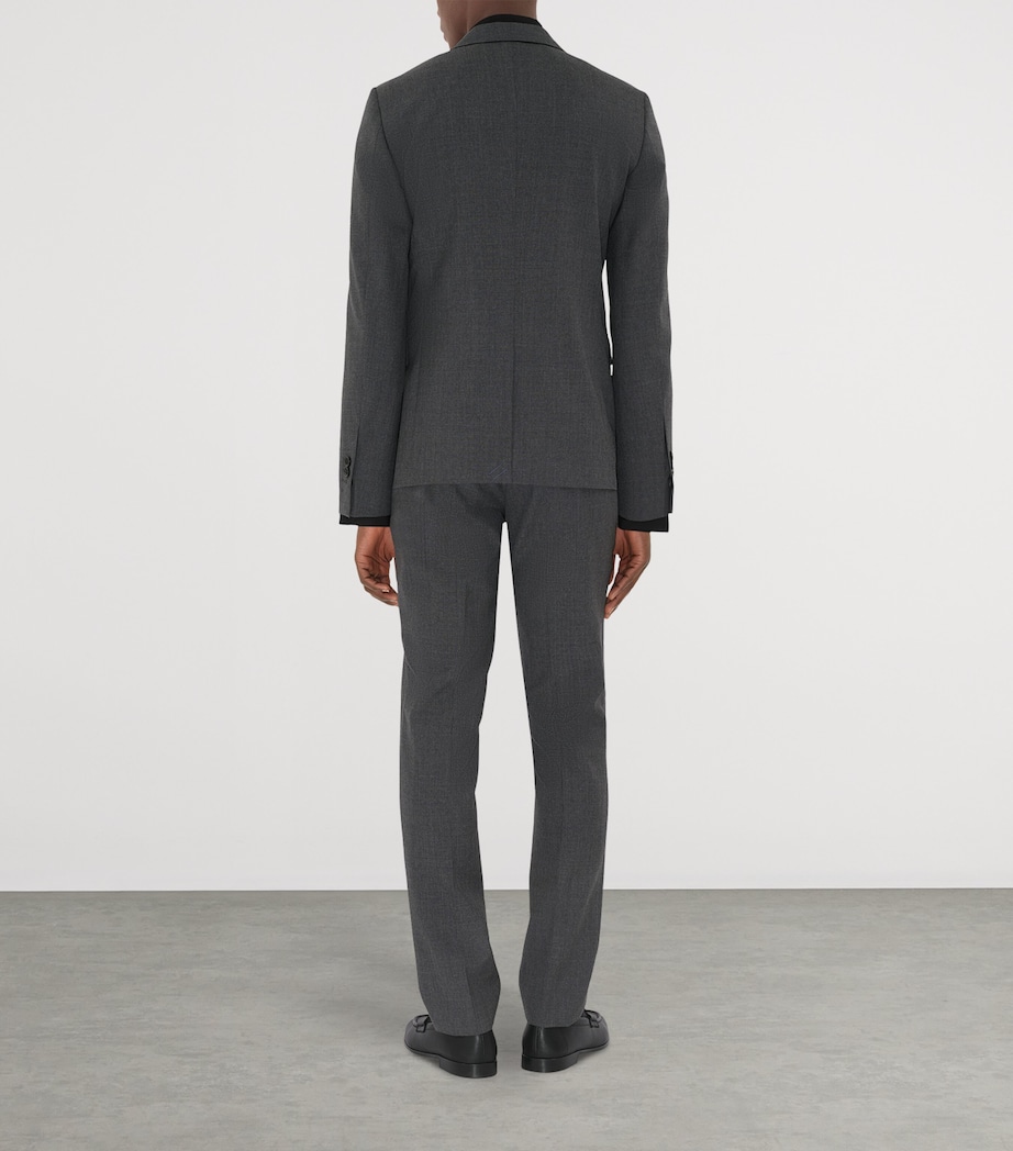 Wool Slim Blazer ROCK Image 4