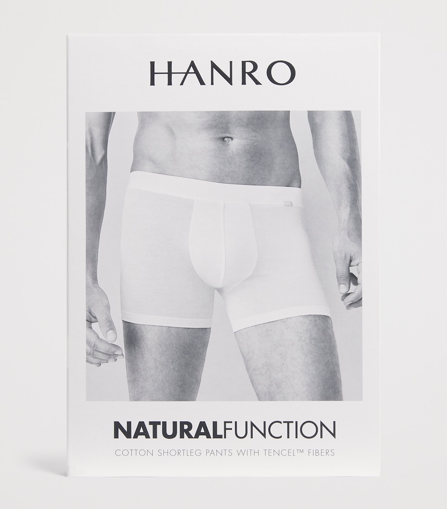 Hanro Mens Natural Function Trunks White Image 5