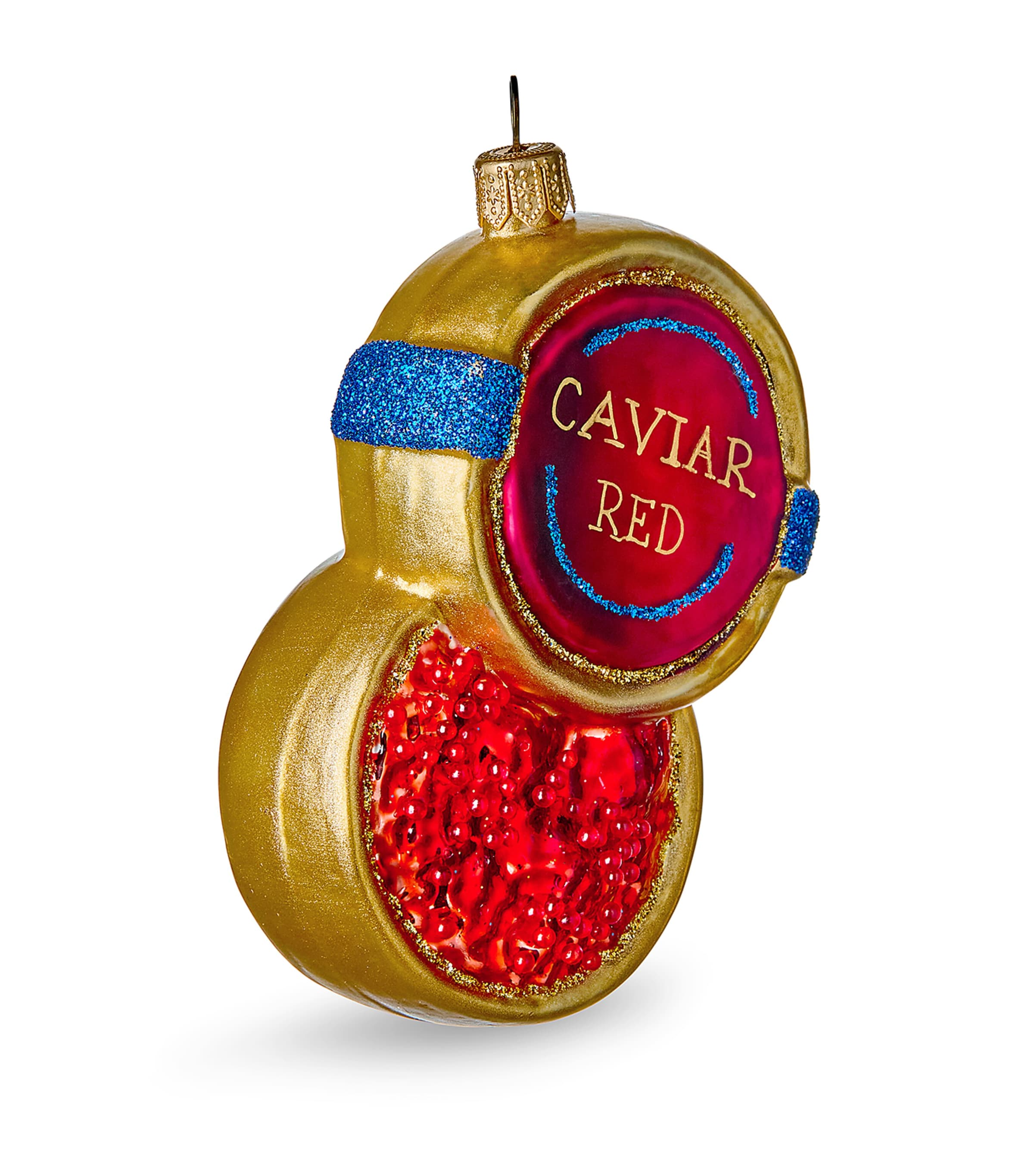 Harrods Red Caviar Tree Decoration