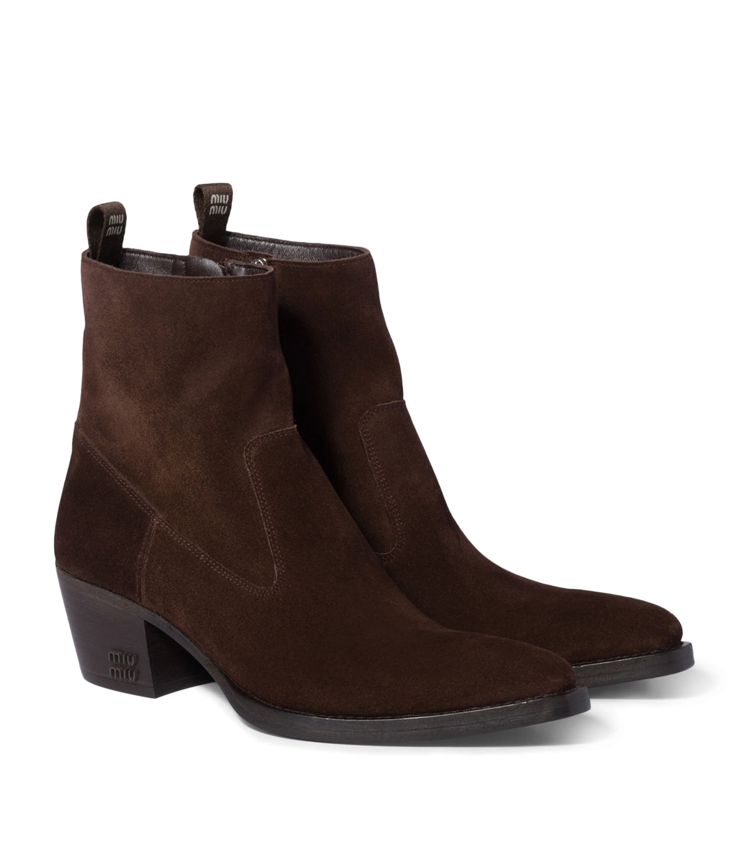 Suede Ankle Boots 45 F0003 Image 1