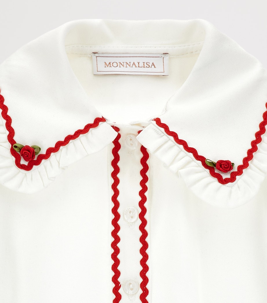 Embroidered Shirt (3-36 Months) PANNA+RUBINO Image 3