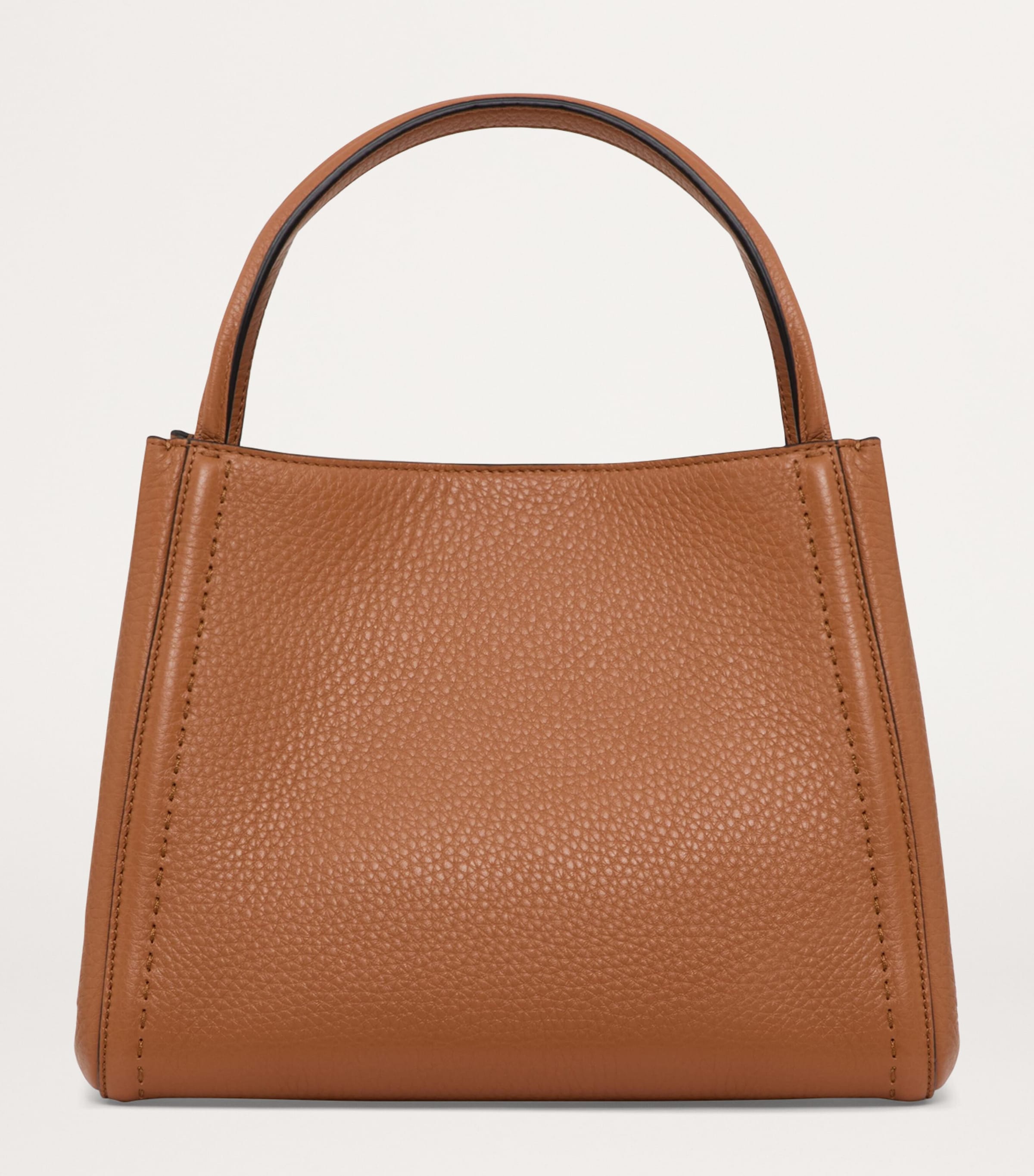 Medium Leather Alltime Top-Handle Bag ZG1 Image 5