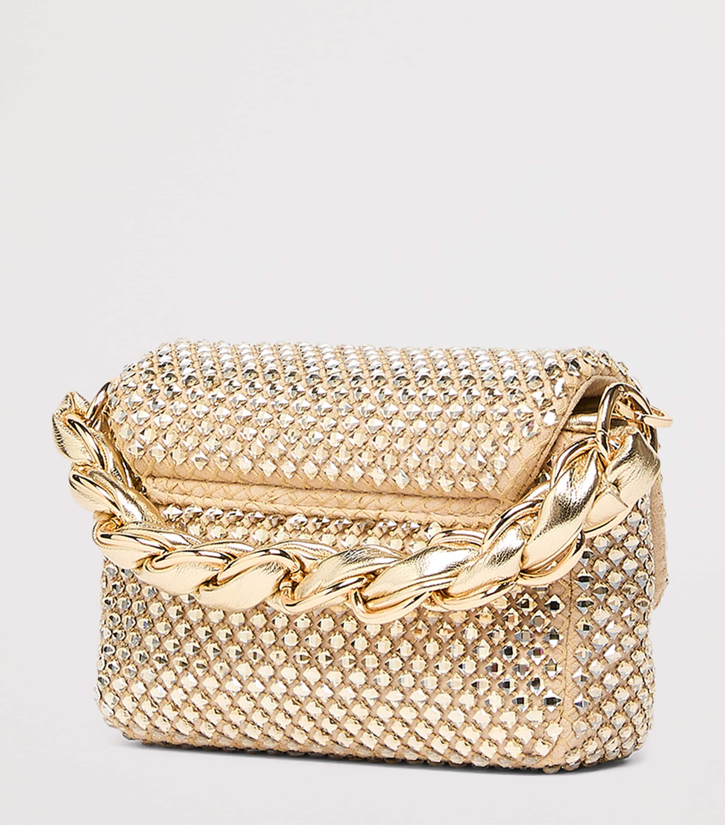 Marella Small Le Muse Clutch Bag Camel Image 3
