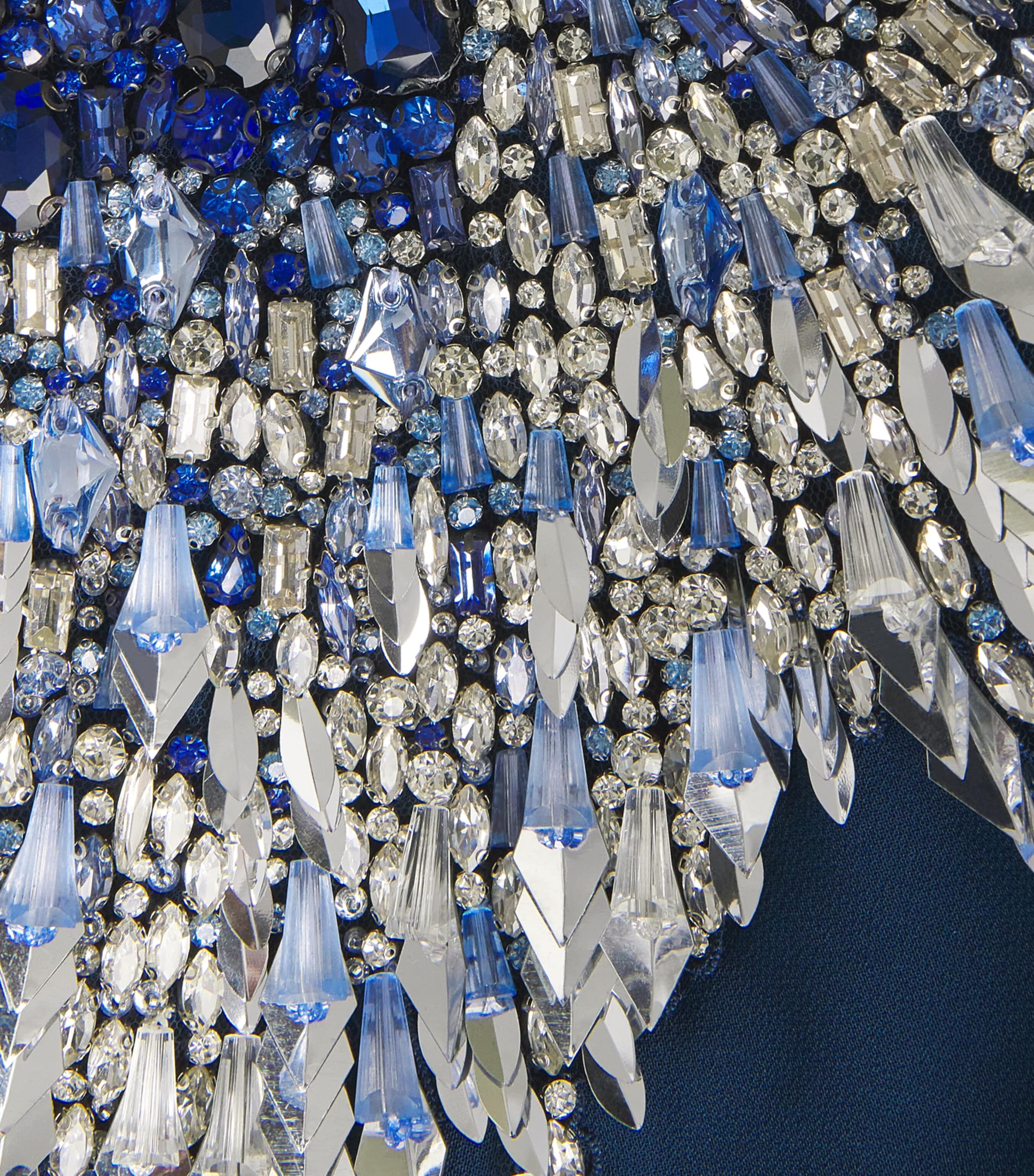 Embellished Dexy Cropped Jacket BLACKTHORN BLUE 2124 Image 2