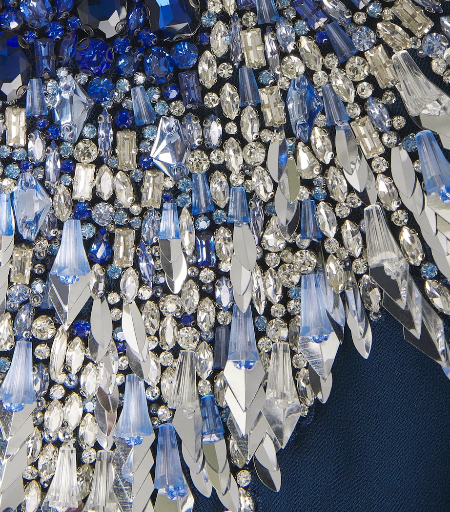 Embellished Dexy Cropped Jacket BLACKTHORN BLUE 2124 Image 2