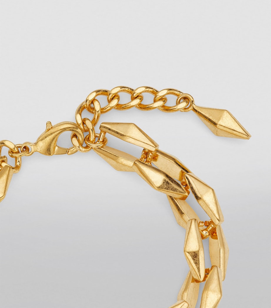 Diamond Chain Bracelet GOLD Image 2