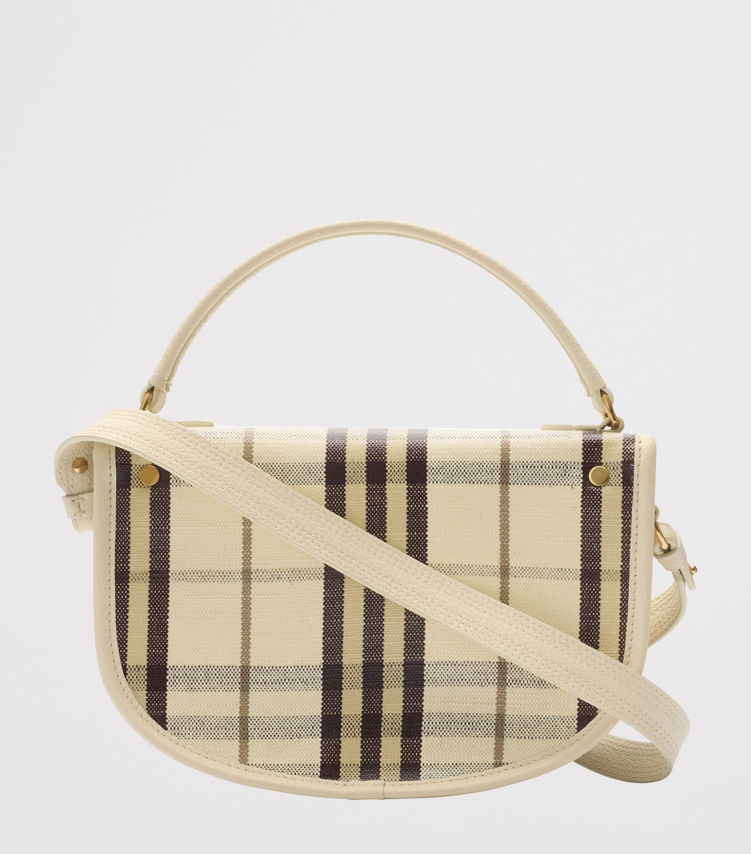 Check Highlands Cross-Body Bag​ LIGHT BEIGE Image 3