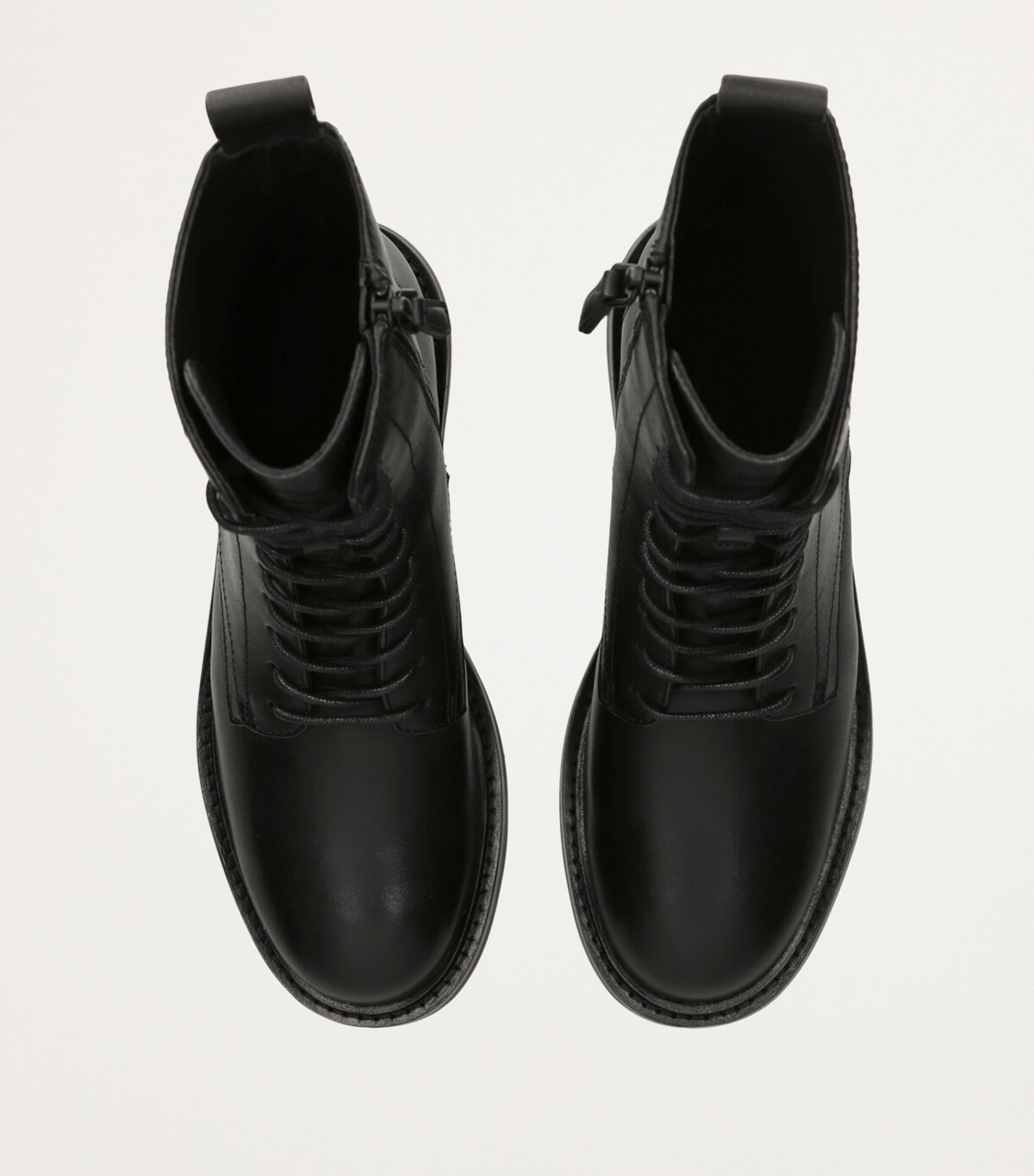 Tory Burch Double T Combat Boots Black Image 4