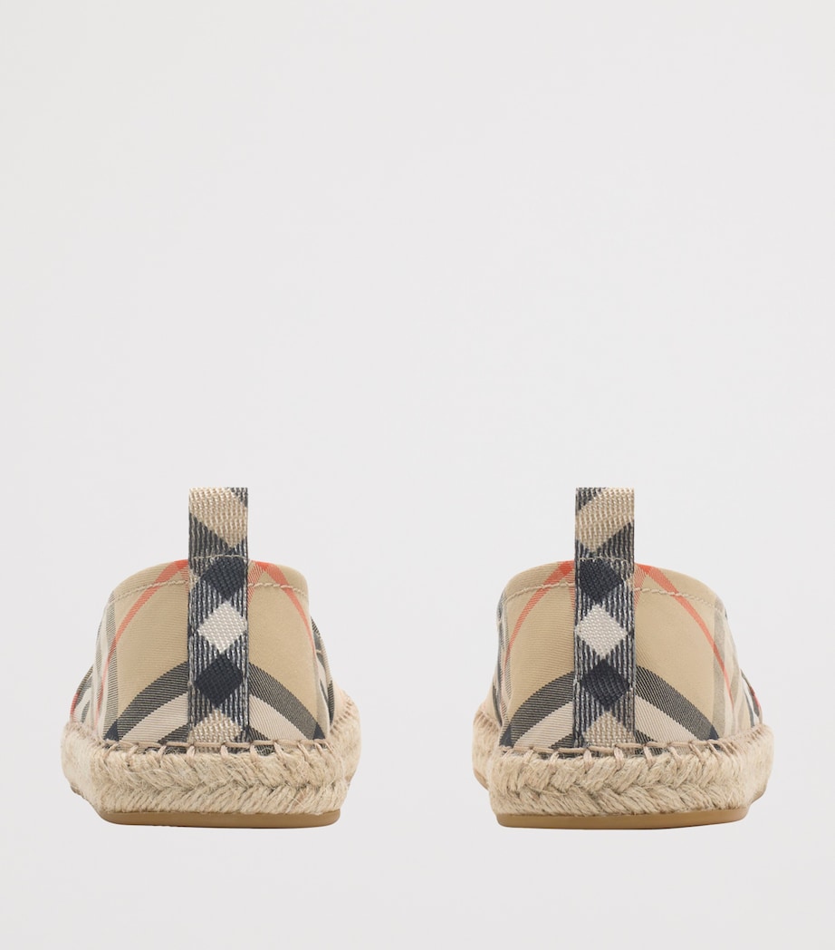 Canvas Check Espadrilles SAND IP CHECK Image 4