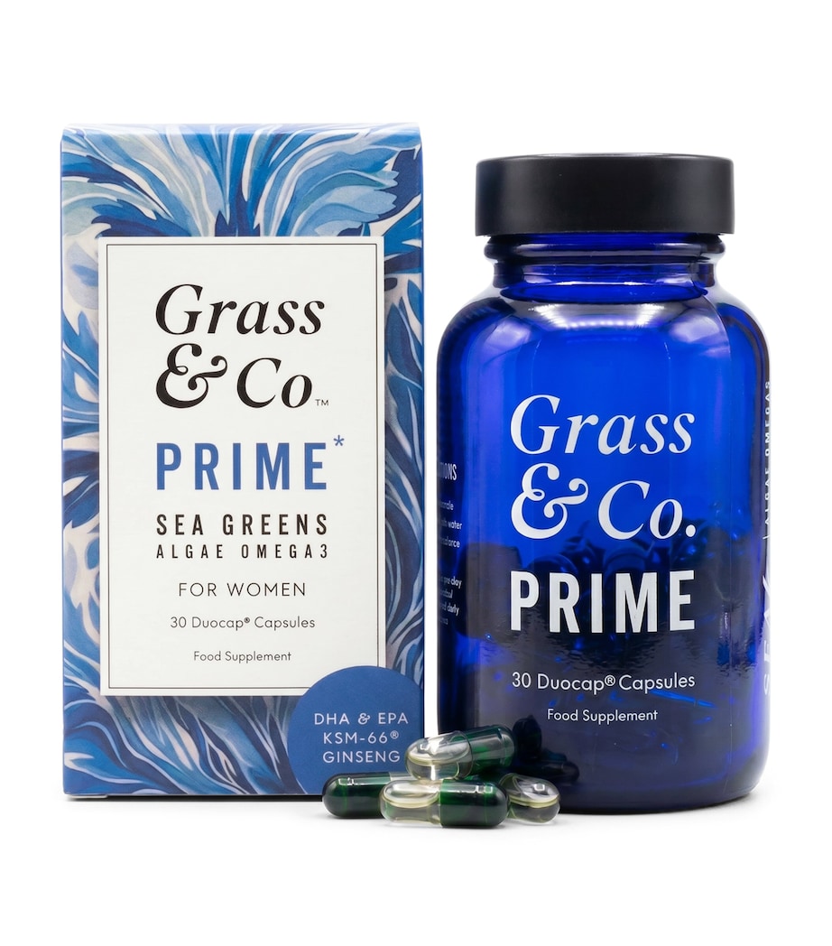 Grass & Co. PRIME Vegan Omega Duo Cap for Women (30 Capsules) Image 1
