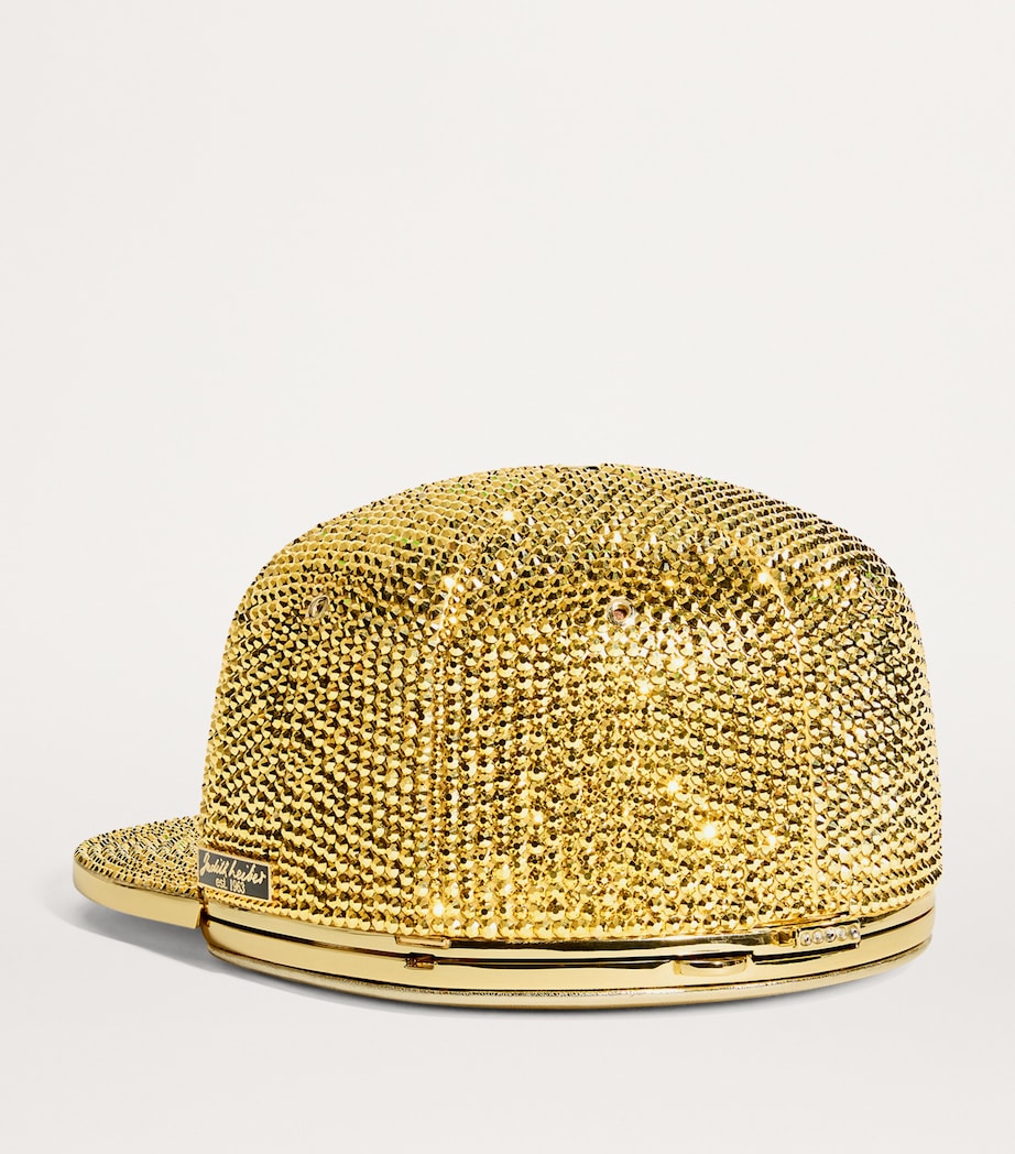 x Harrods EXCLUSIVE Cap Clutch Bag CHAMPAGNE AURUM MULT Image 3