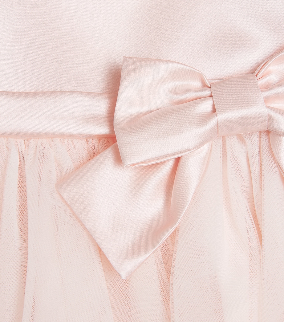 Bimbalo Tulle Ruffle-Sleeve Dress (1-24 Months) Pink Image 3