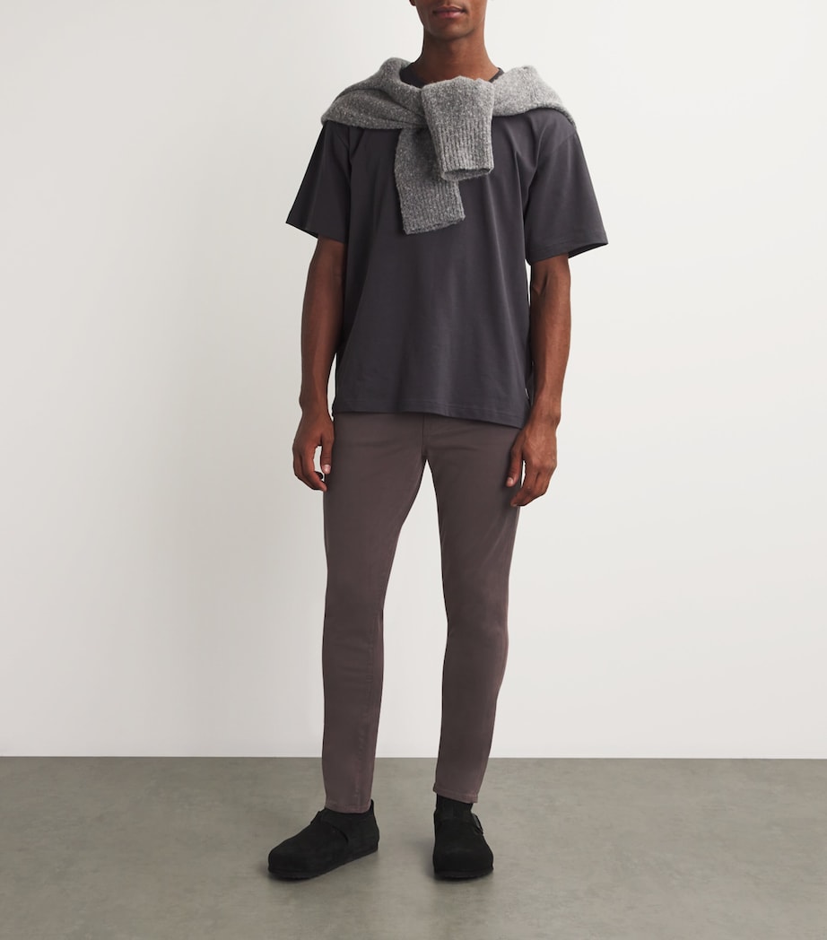 Citizens of Humanity Mens London Tapered Slim Jeans Gravel Image 2