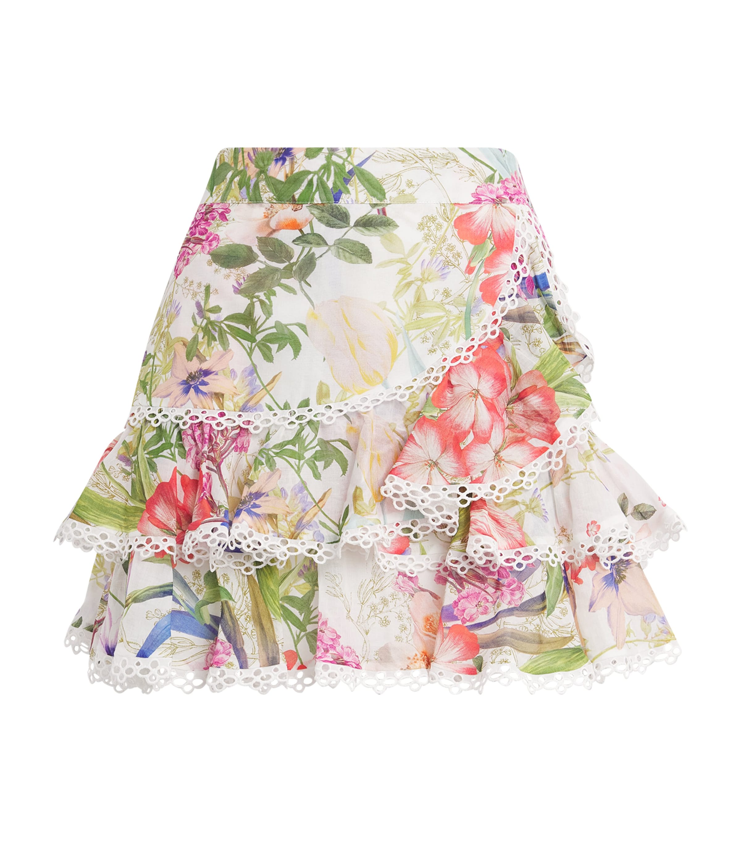 Charo Ruiz Ruffled Fera Mini Skirt