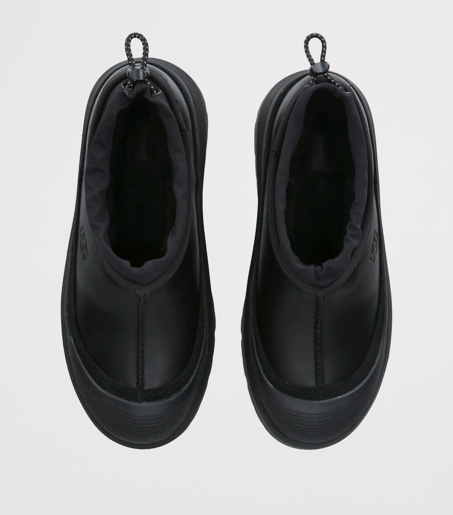 Leather Tasman Weather Hybrid Slippers BLACK Image 4