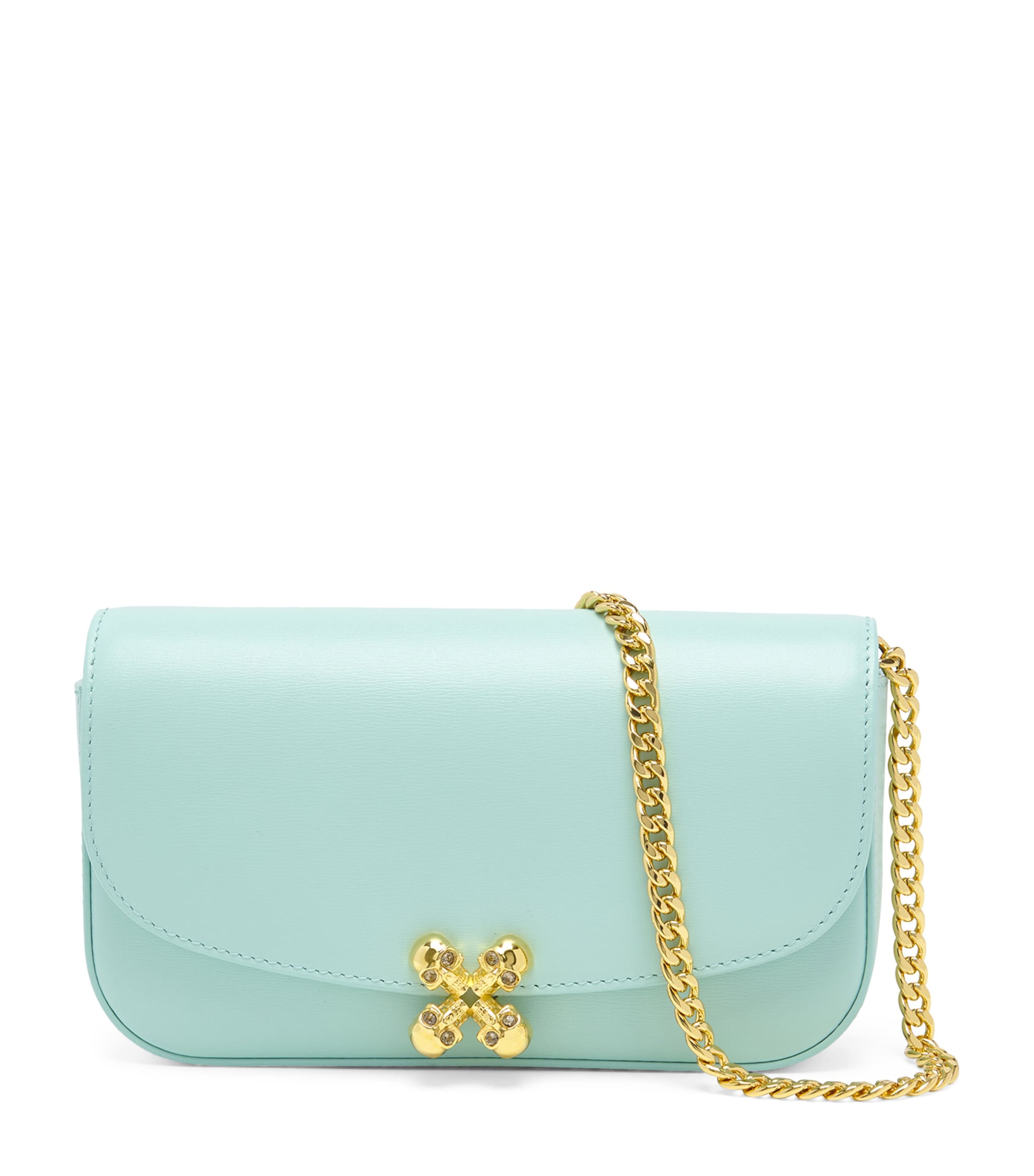 McQueen Small Skull Flower Cross-Body Bag | Women Bags | Crossbody Bags | Mini Bags | Shoulder Bags | Designers | McQueen