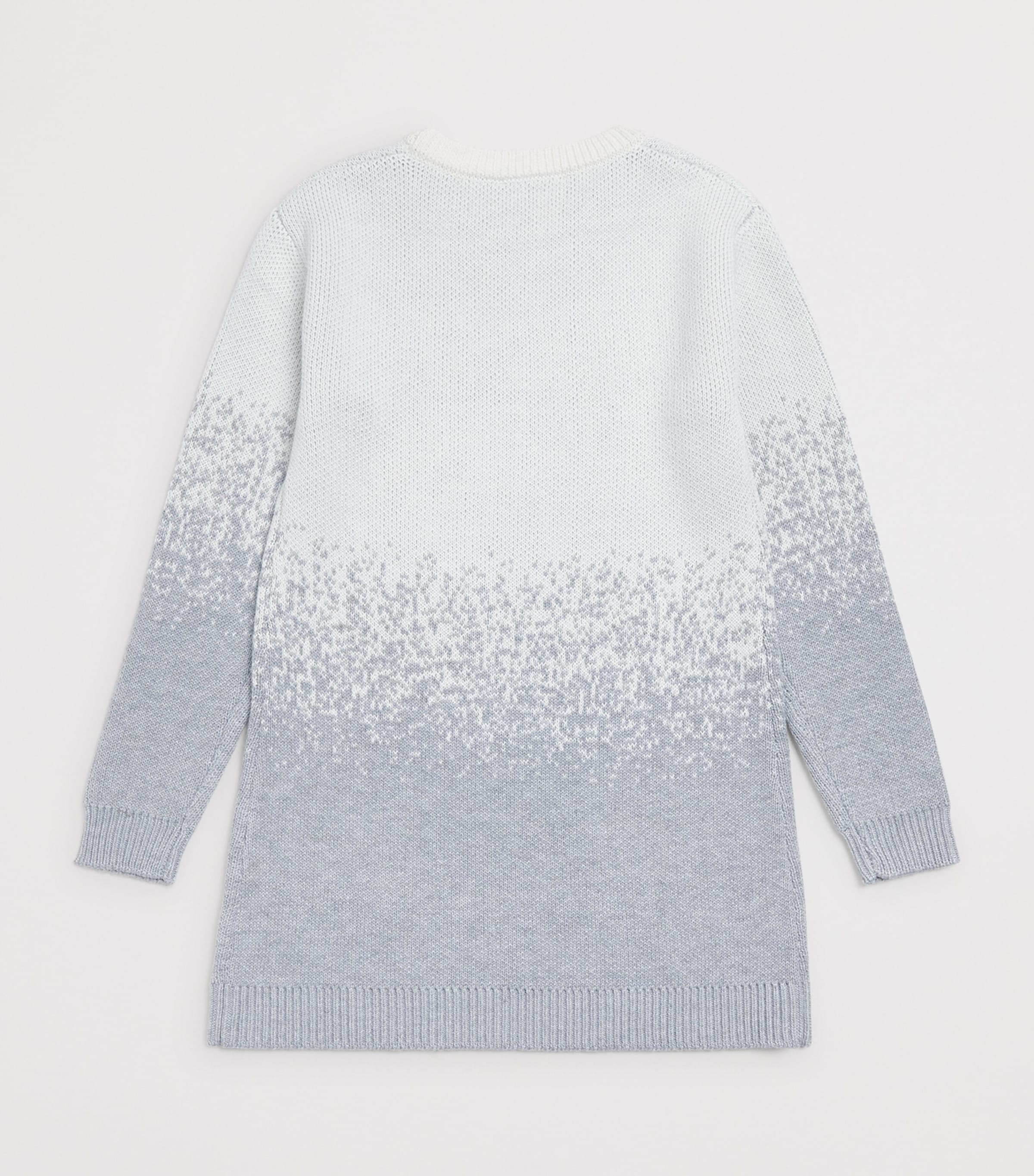 Monnalisa So Cute Teddy Bear Sweater (2-10 Years) Grigio+cammello Image 2
