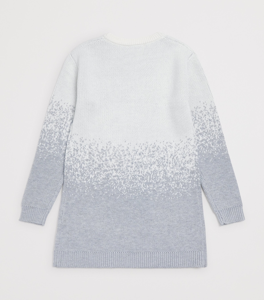 Monnalisa So Cute Teddy Bear Sweater (2-10 Years) Grigio+cammello Image 2
