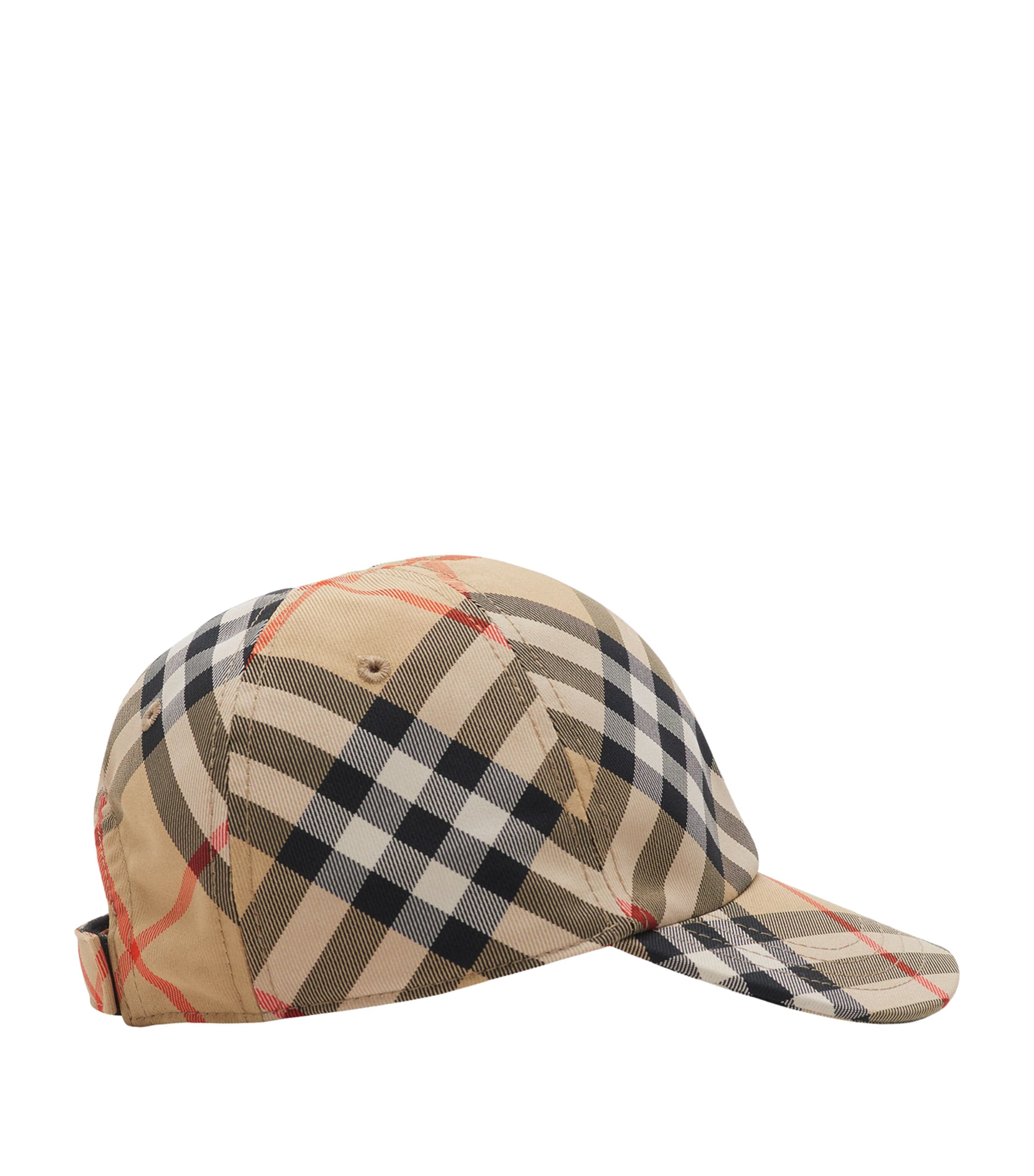 Burberry Kids Check Baseball Cap
