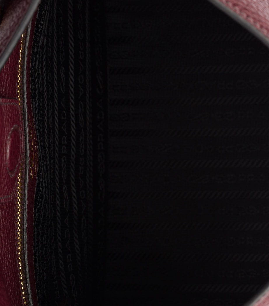 Medium Leather Shoulder Bag F04Q5 Image 5