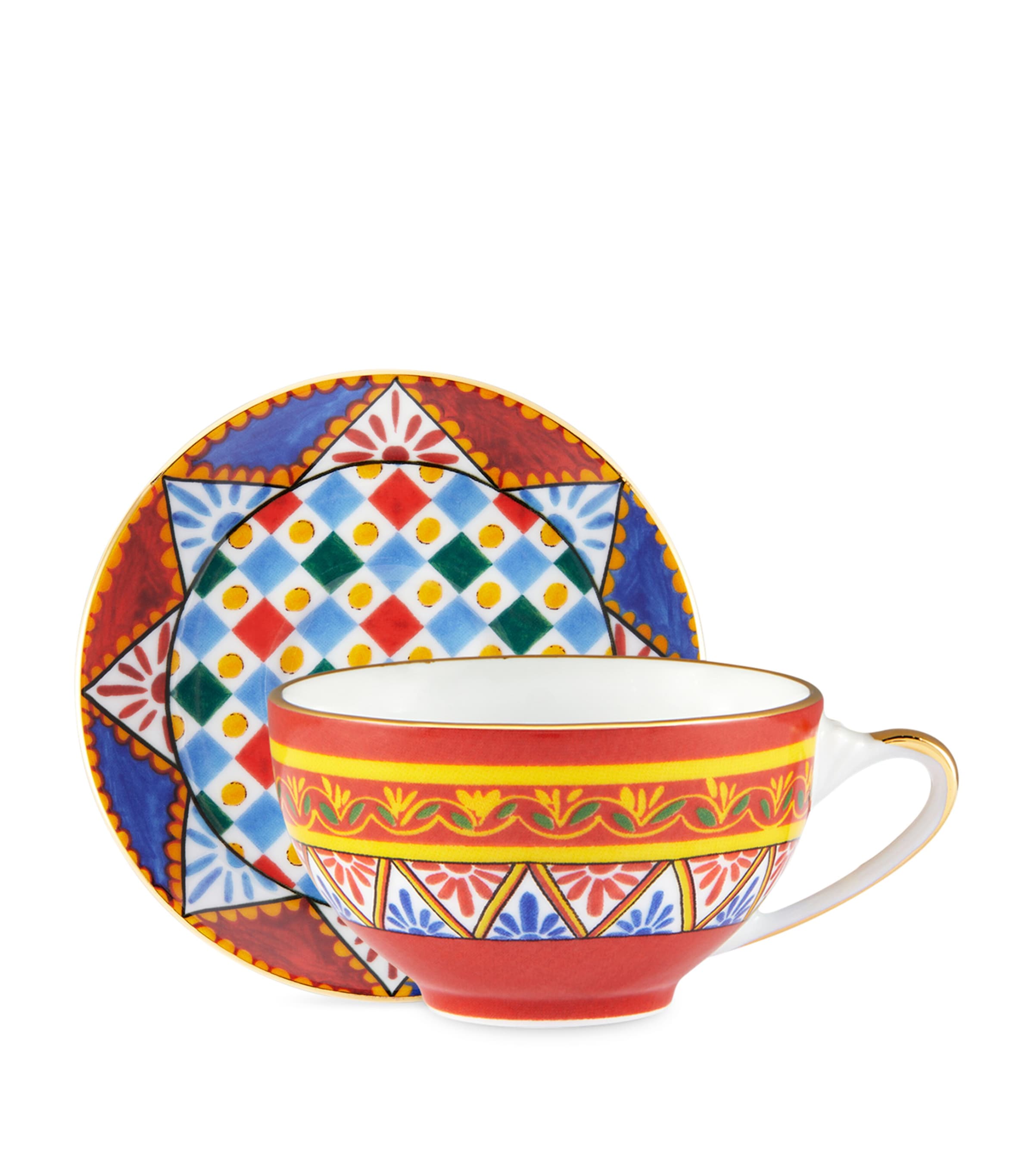 Carreto Coffee Cup and Saucer UC068 CARRETTO MULTI Image 2