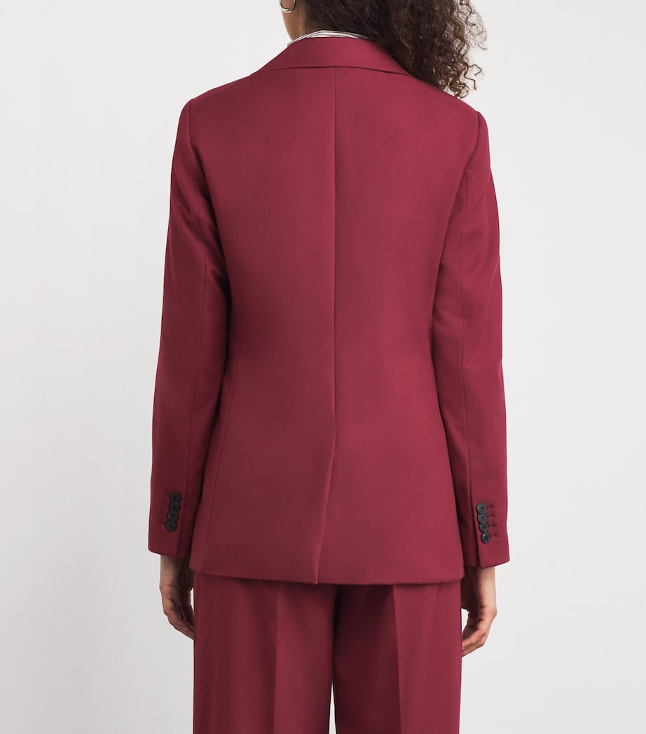 Single-Breasted Blazer BORDEAUX Image 4