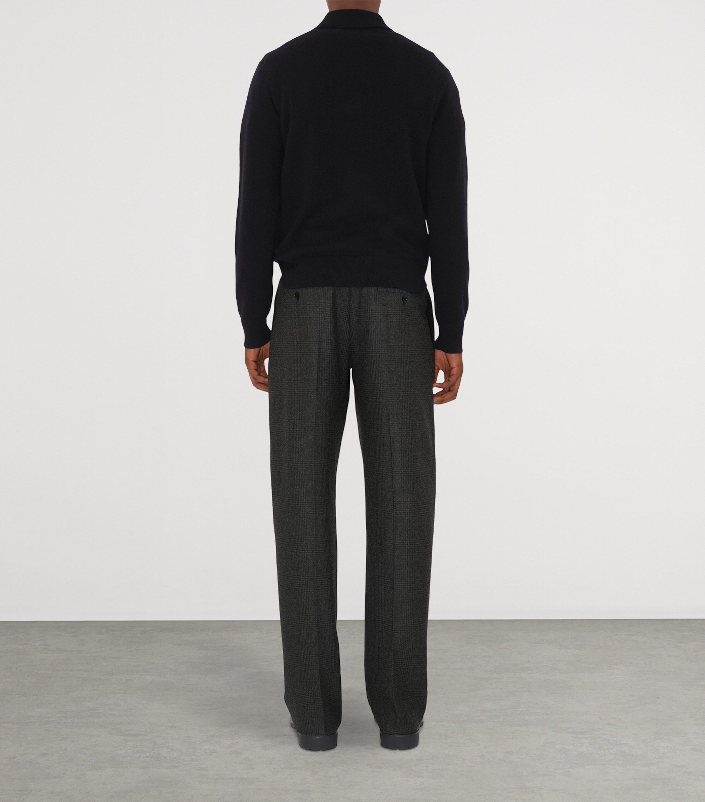 Cashmere EKD Polo Shirt BLACK Image 4