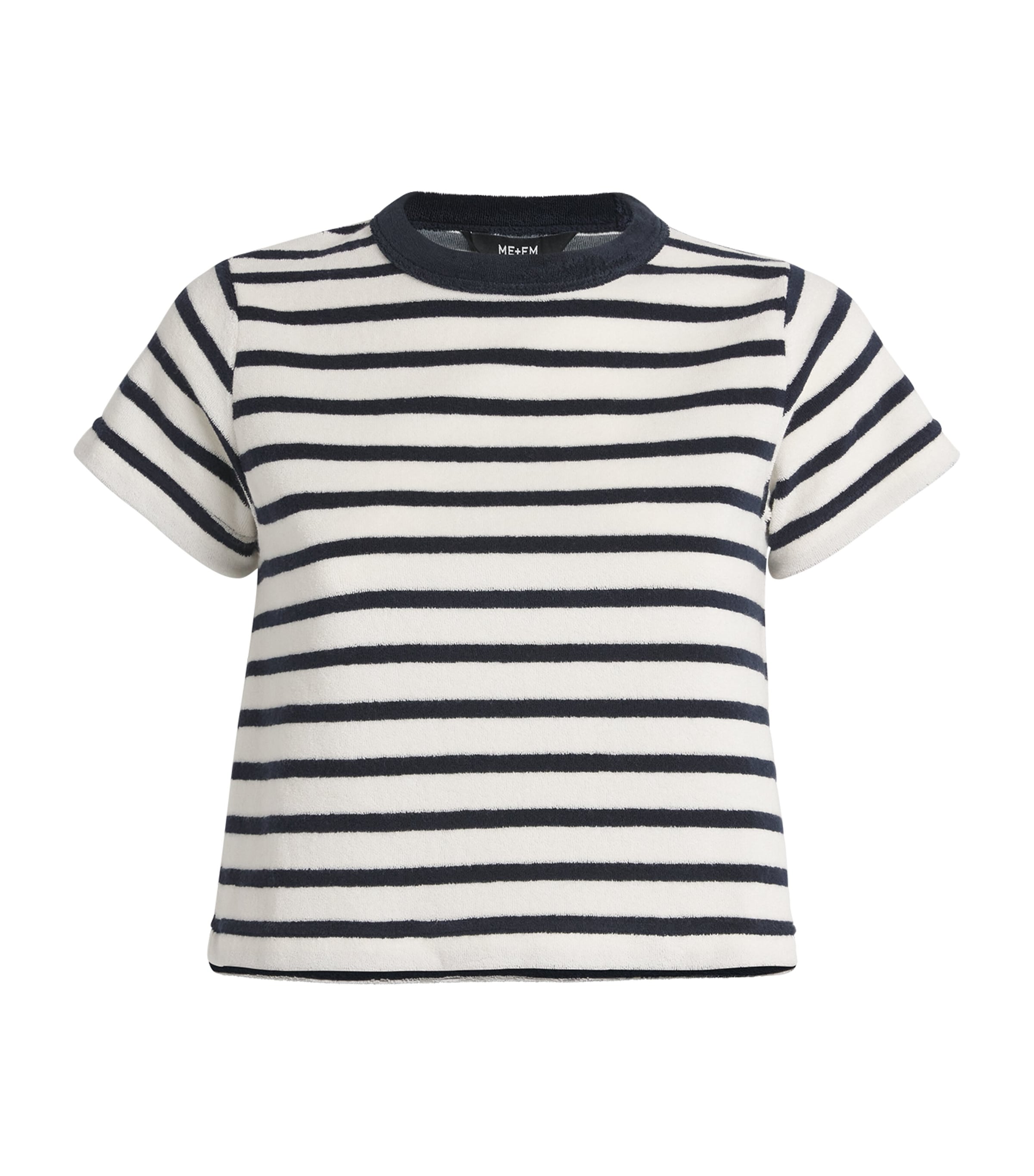 Me+em Striped Towelling T-shirt