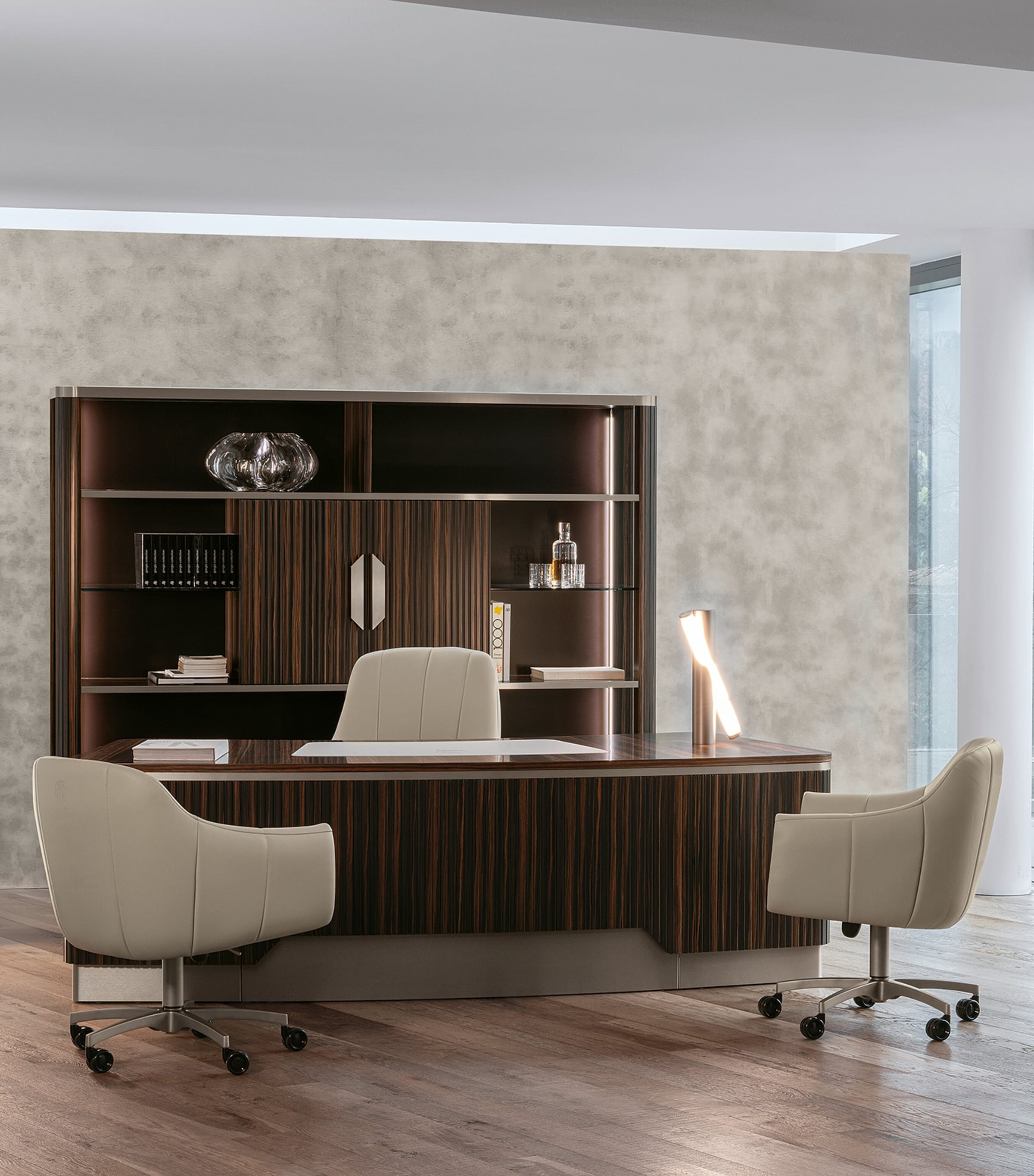 Luxor Guest Office Chair WHITE Image 2