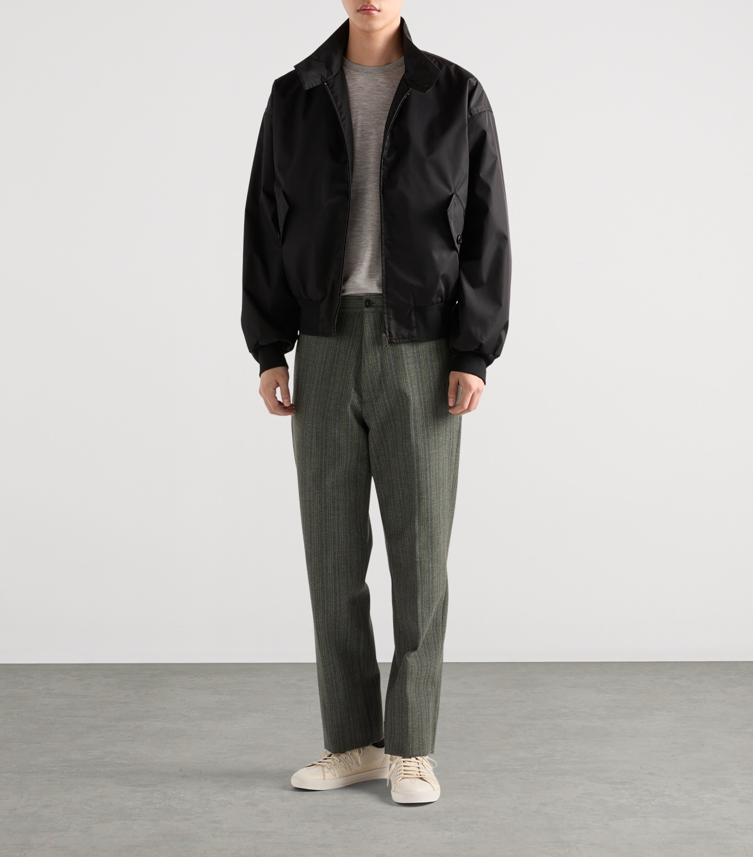 Re-Nylon Funnel Collar Jacket F0002 Image 2