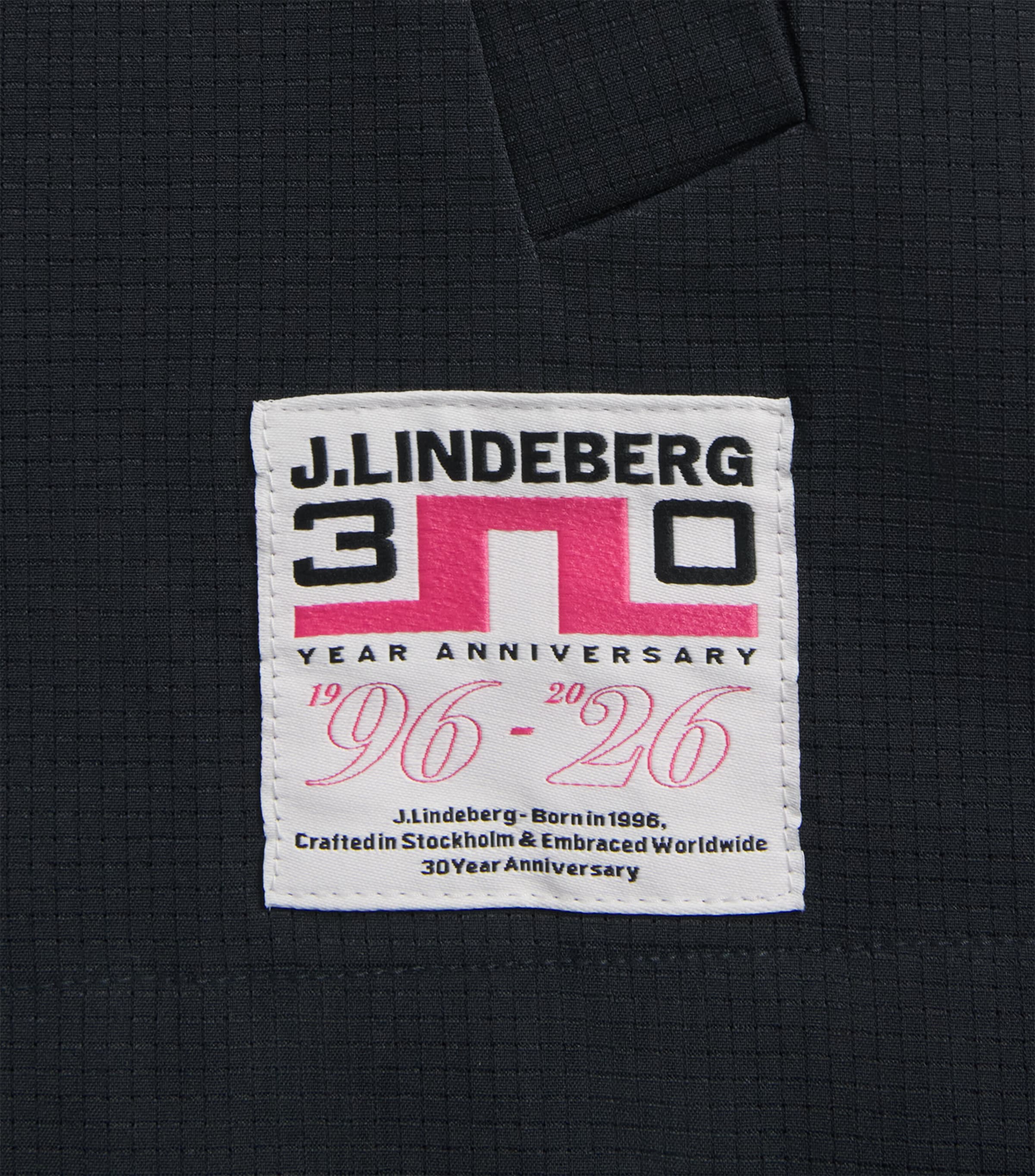 J Lindeberg Mens 30Y Cam Coach Jacket Black Image 6