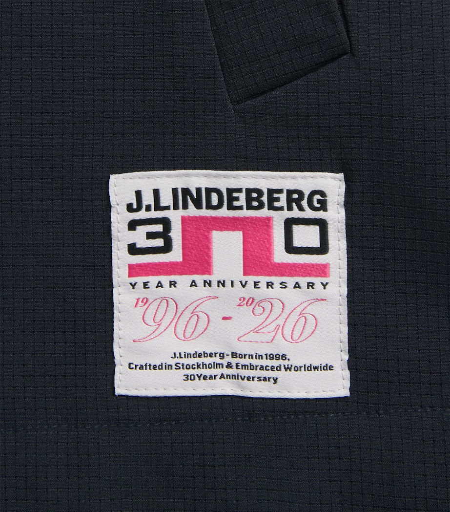 J Lindeberg Mens 30Y Cam Coach Jacket Black Image 6