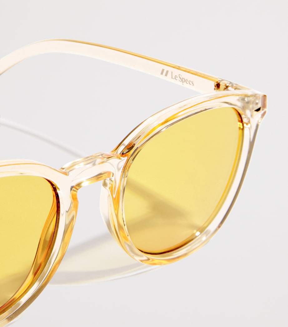 Thin Round Bandwagon Sunglasses SAND Image 5