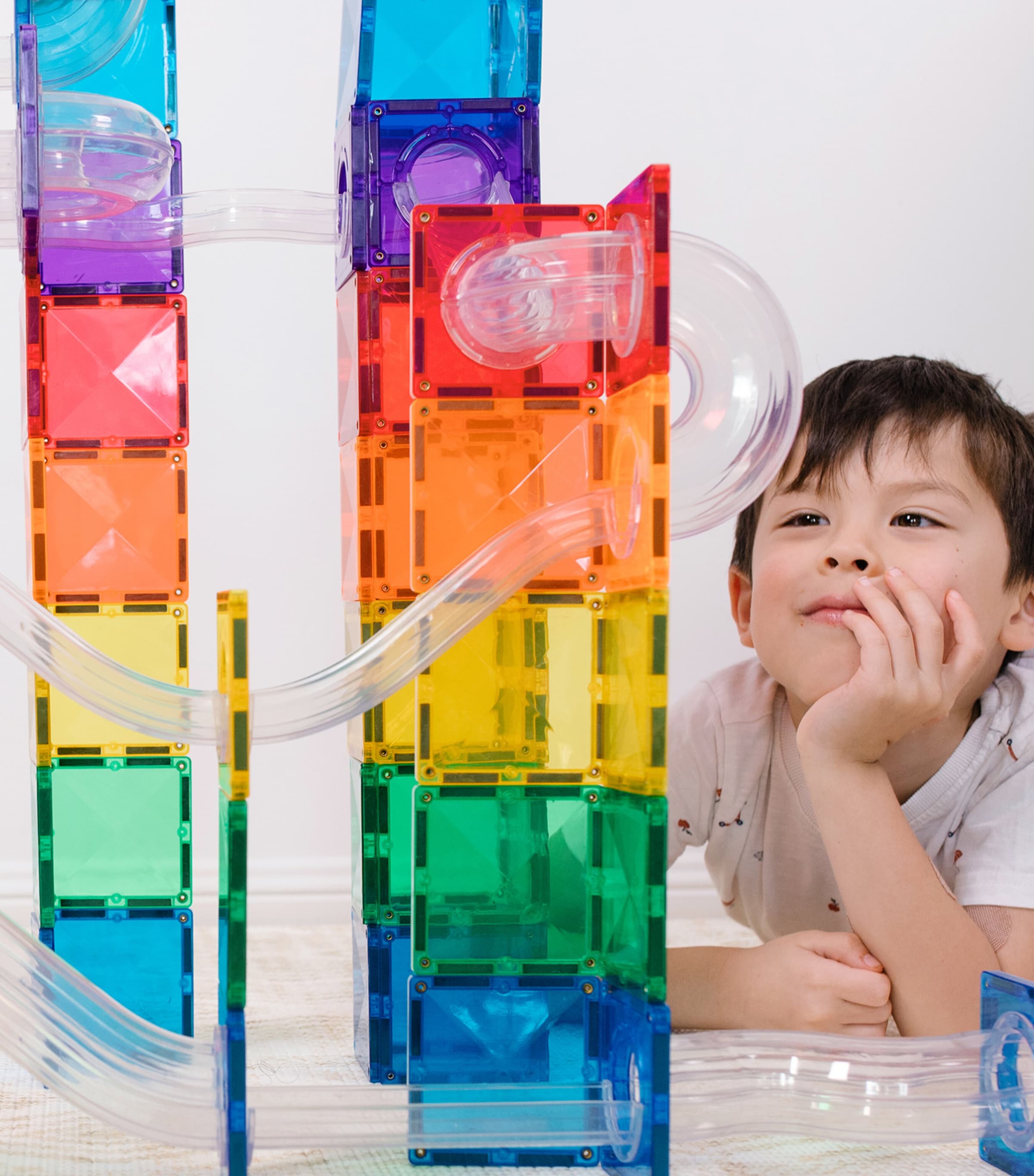 Connetix Tiles Rainbow Ball Run Pack Play Set | Toys | Building & Construction Toys Connetix Tiles Rainbow Ball Run Pack Play Set | Toys | Building & Construction Toys