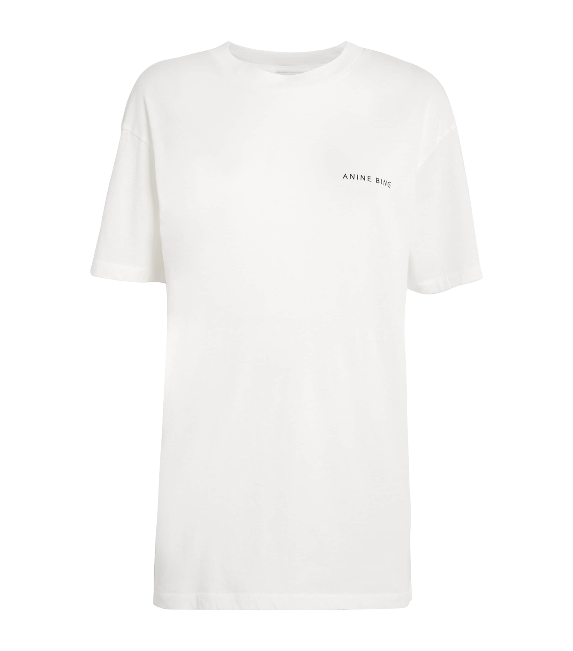ANINE BING BINGロゴ Tシャツ ホワイト ANINE BING ロゴ Tシャツ | ホワイト | FARFETCH JP