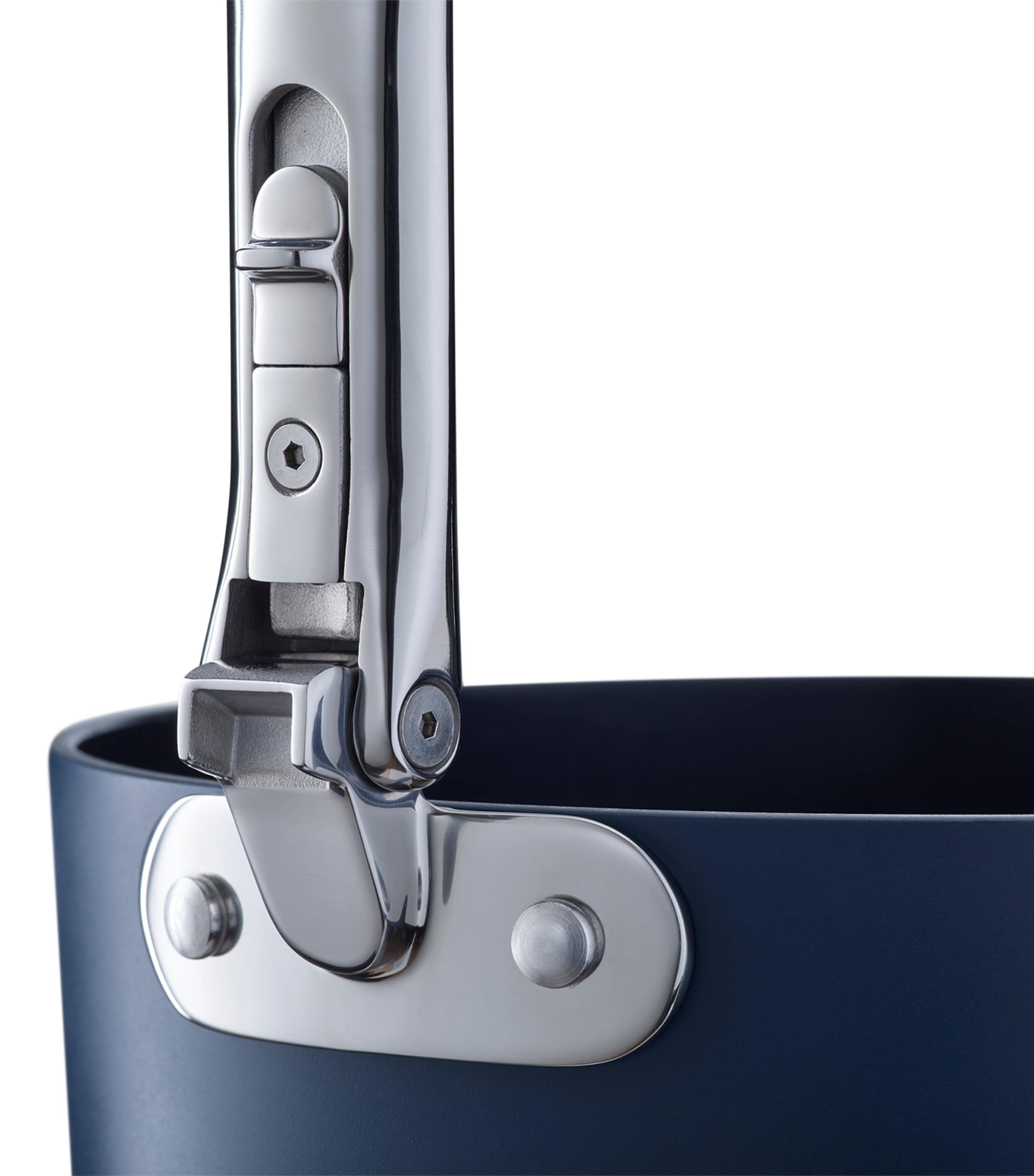 Non-Stick Saucepan with Lid (23cm) MIDNIGHT BLUE Image 3