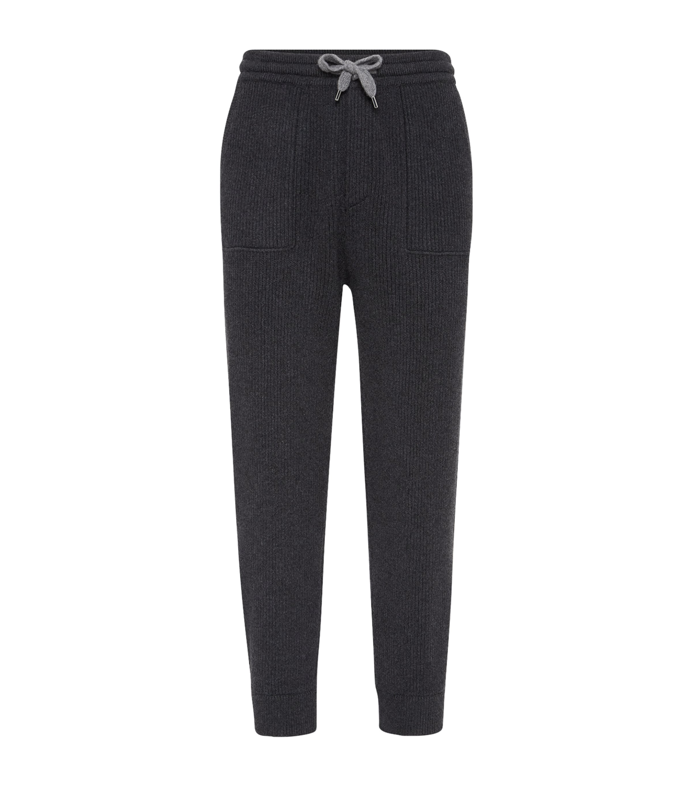 Cashmere Ribbed Sweatpants CZA06 Image 1