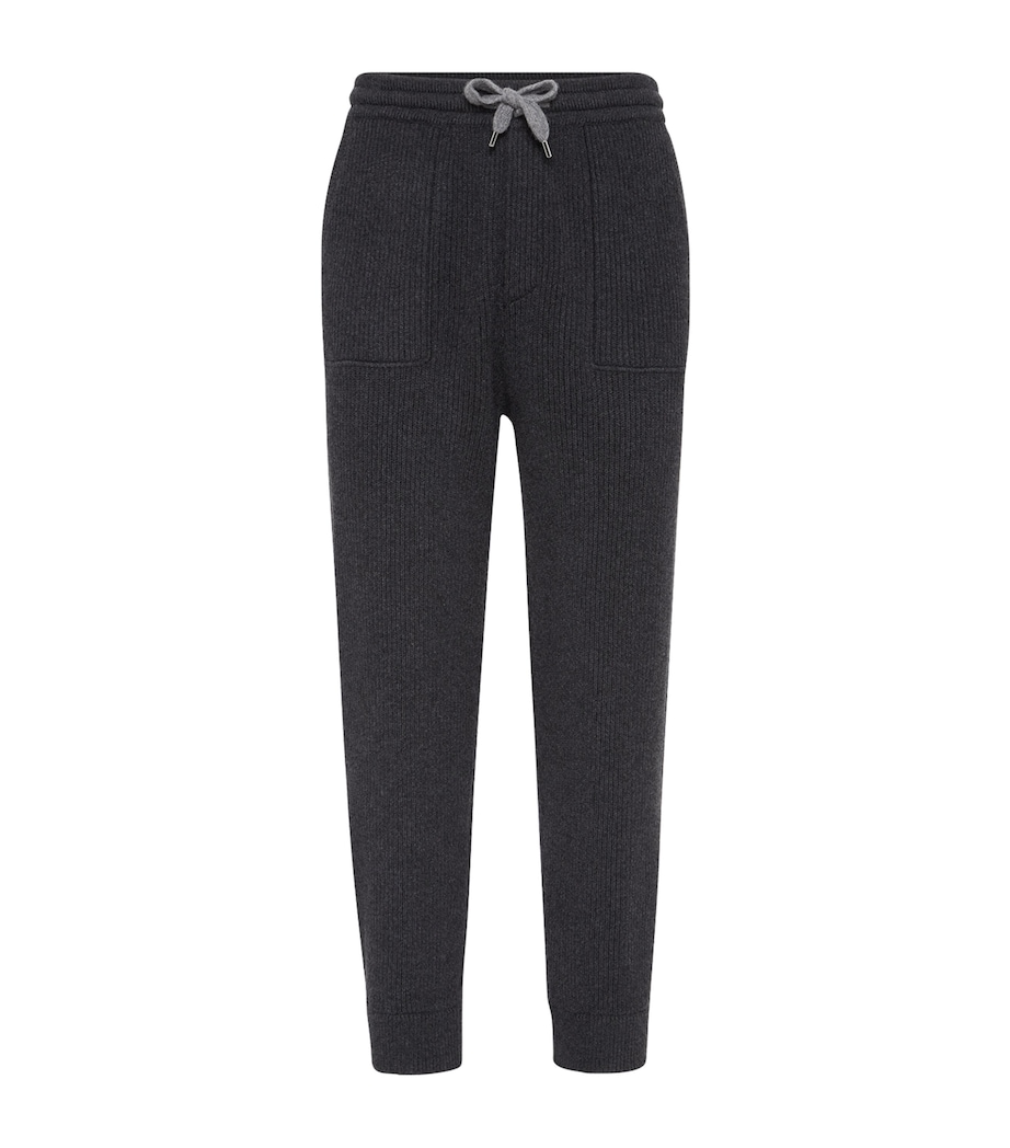 Cashmere Ribbed Sweatpants CZA06 Image 1