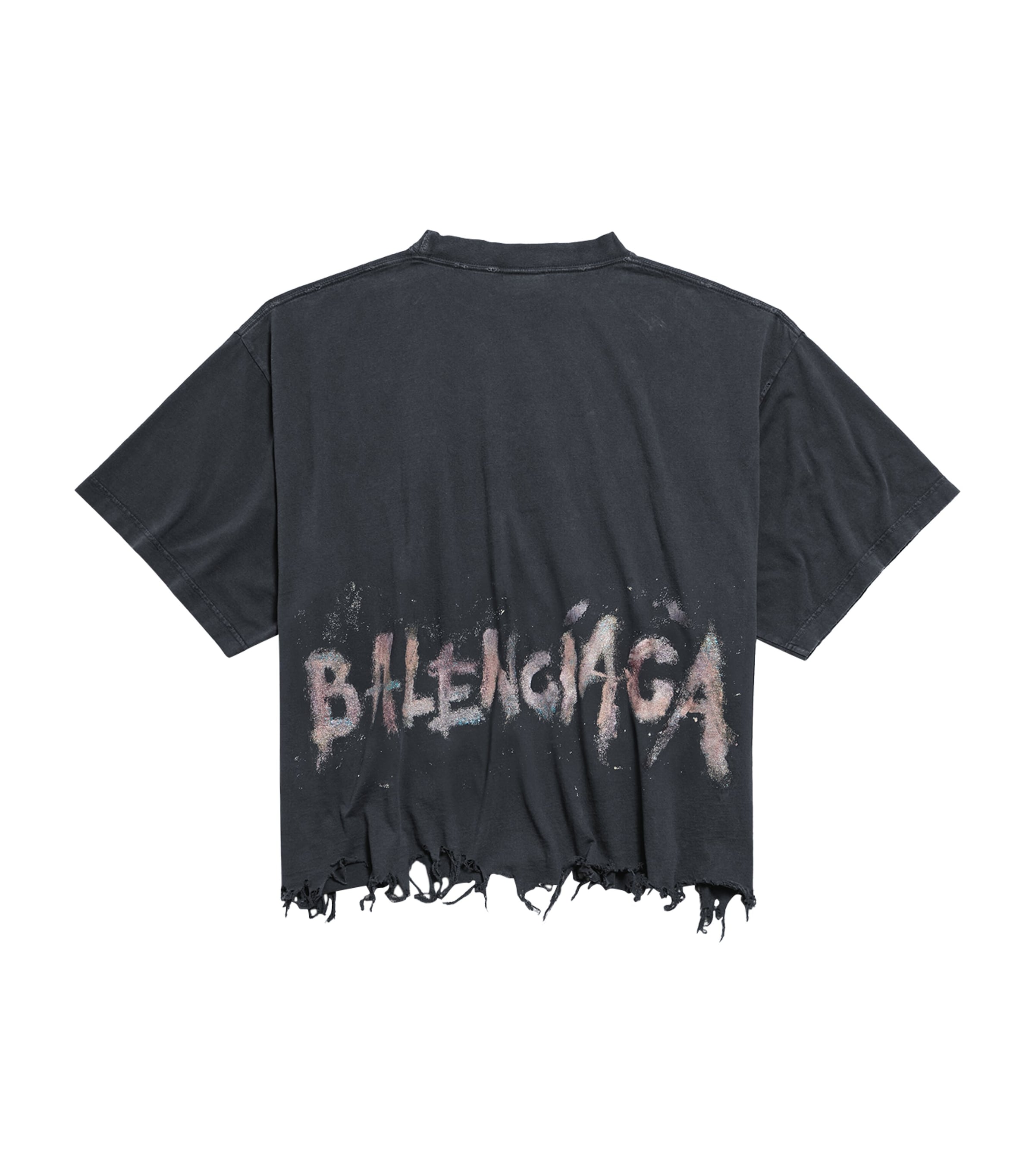 Balenciaga Distressed Oversized T-Shirt | Harrods US
