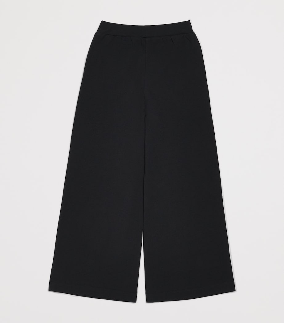 Balmain Kids Stretch-Cotton Logo Sweatpants (6-14 Years) Black/gold Image 2