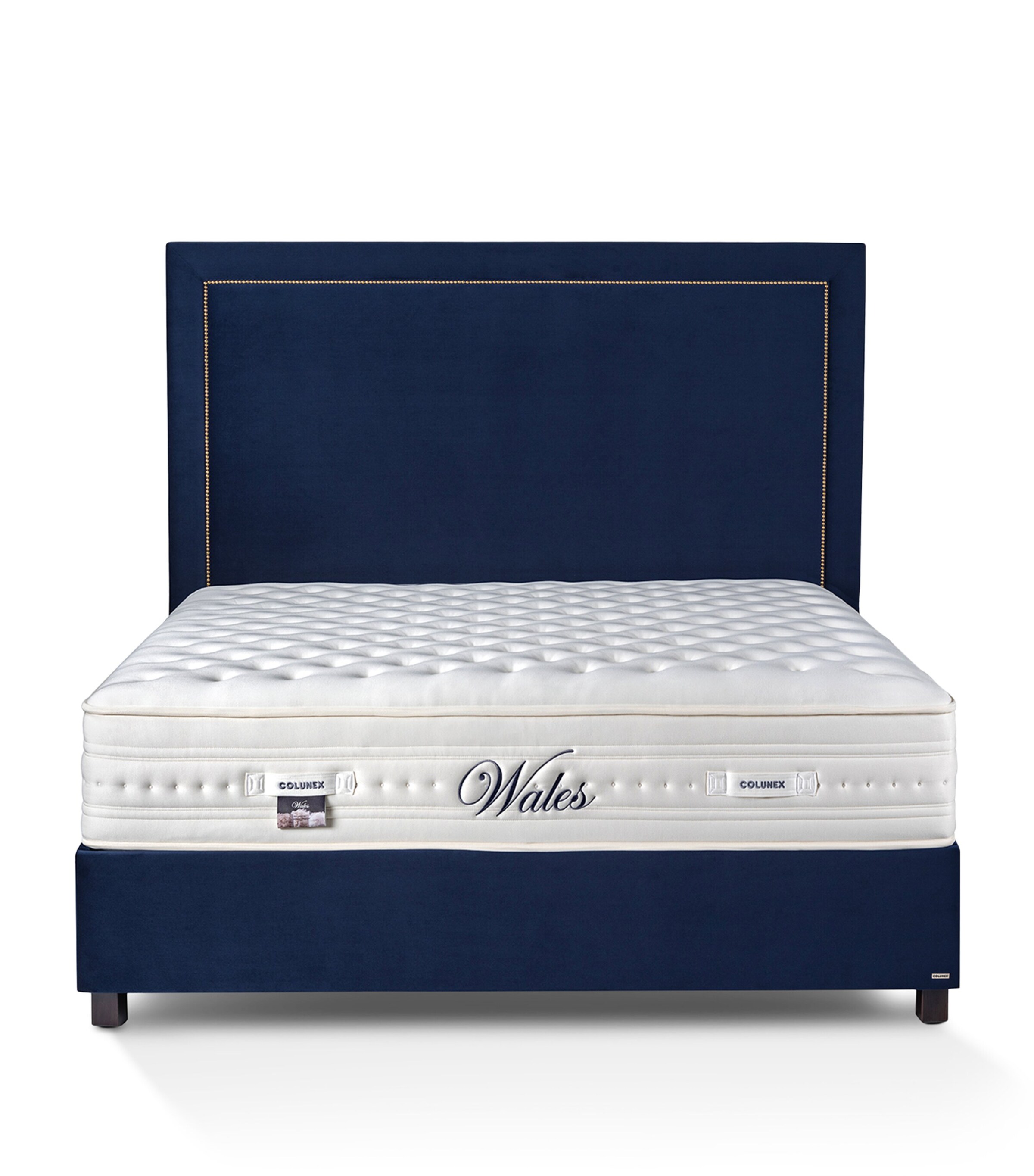 Colunex Duke Headboard with Smart Storage Bed Base (180cm) | Harrods CA